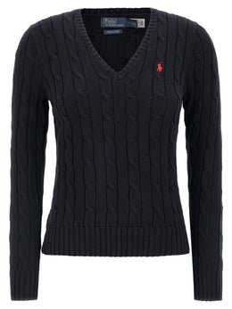 Polo Ralph Lauren Blauer Baumwollcardigan