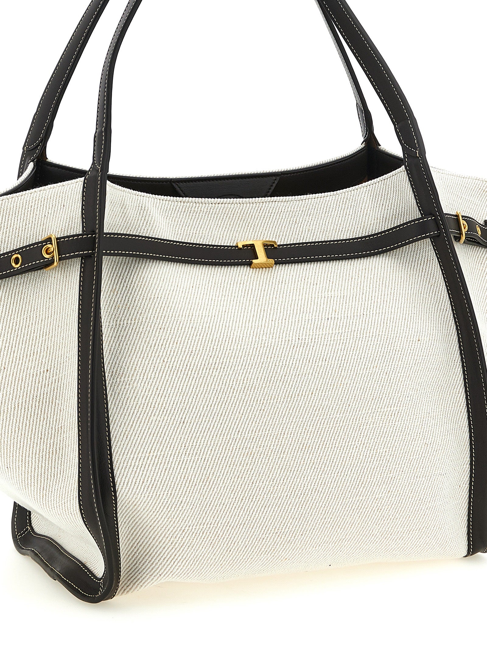 Tod's Mehrfarbige Leinentragetasche
