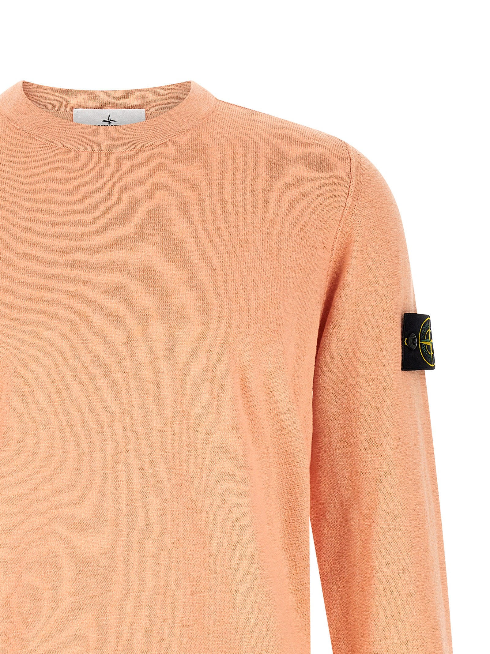 Stone Island Mehrfarbige Baumwollstrickjacke