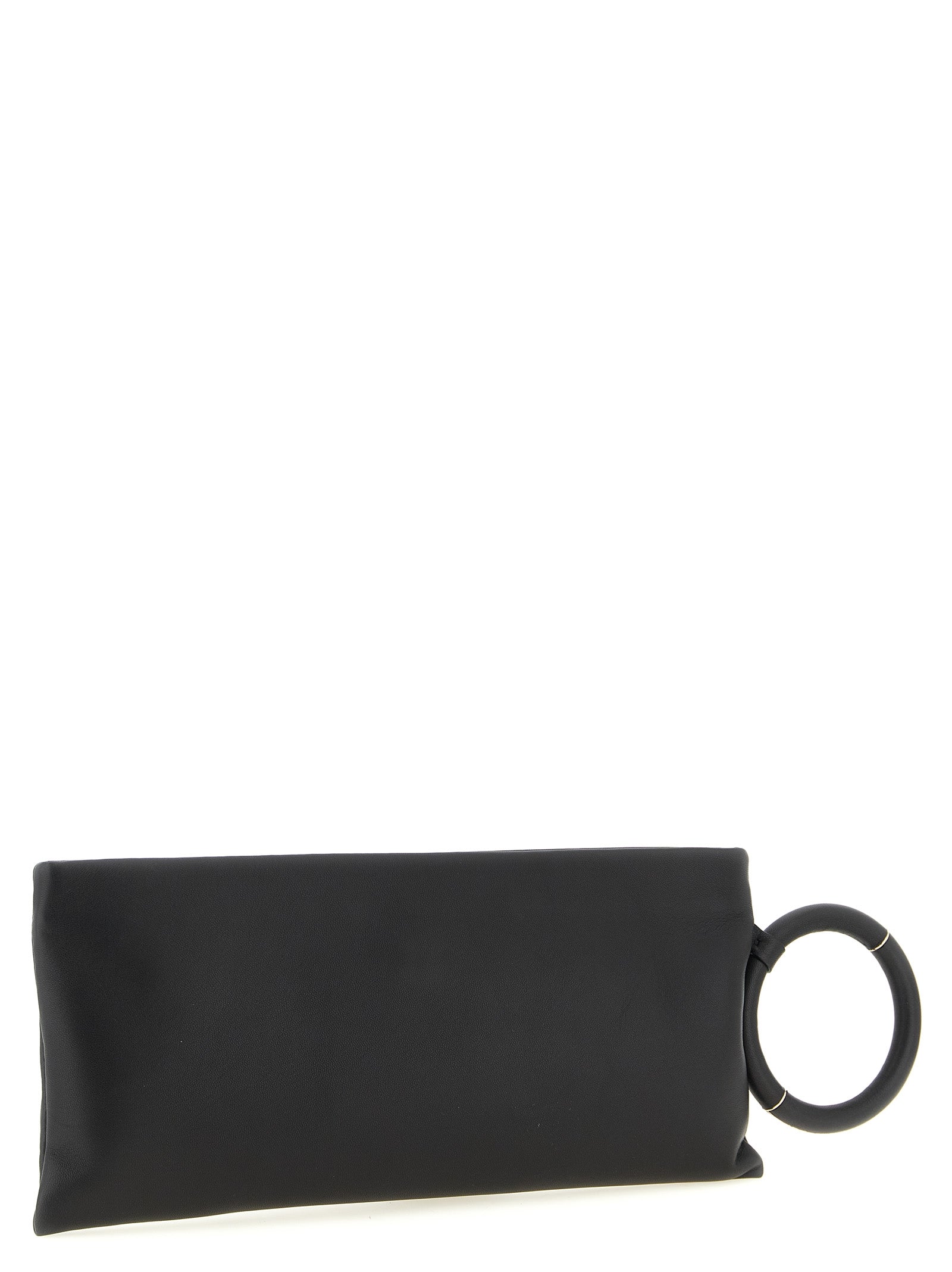 Tom Ford Schwarze Lammleder-Clutch