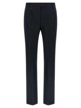 'S Max Mara Blaue Baumwollhose