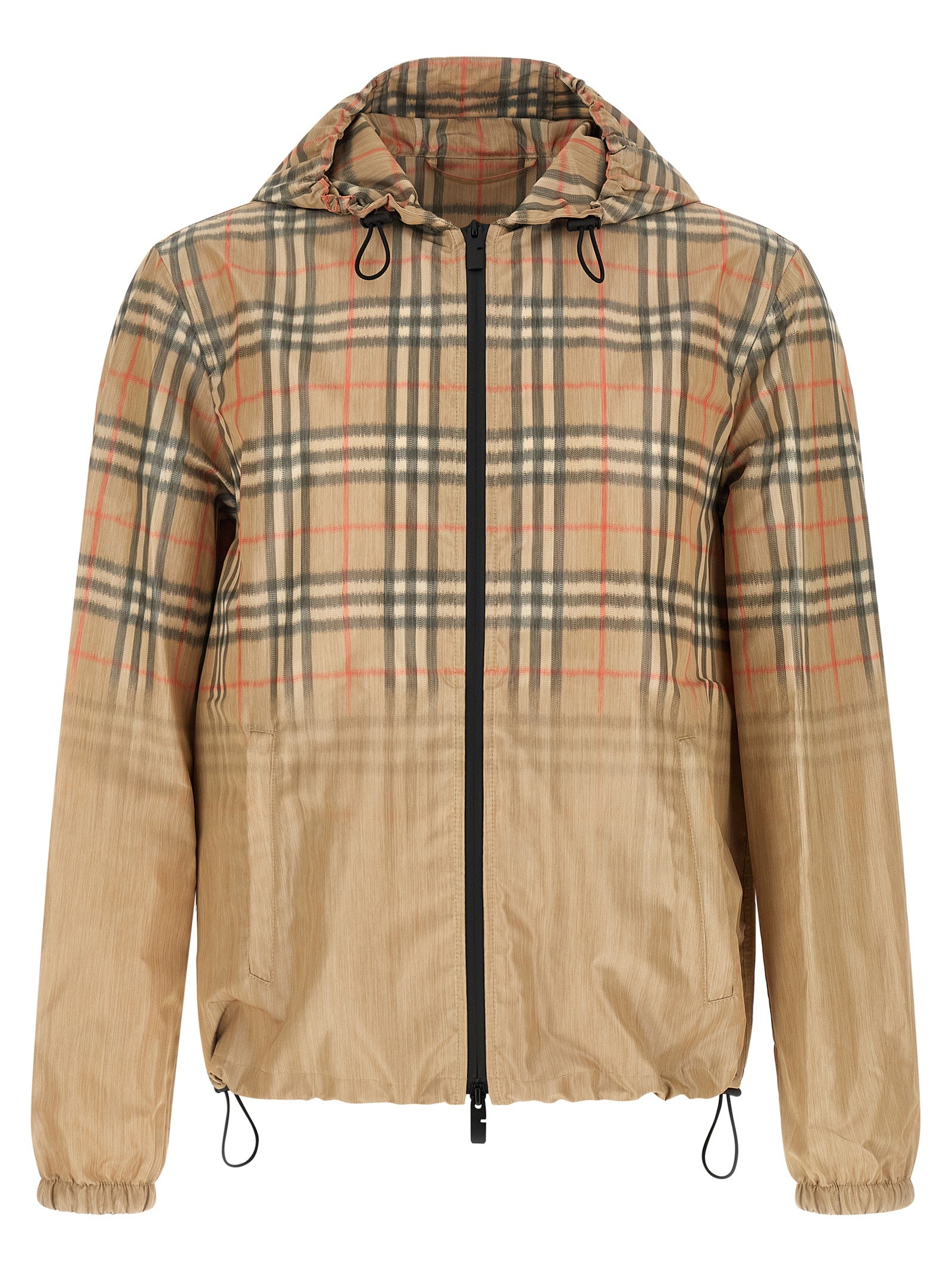 Burberry Beige Viskose Shell Jacke