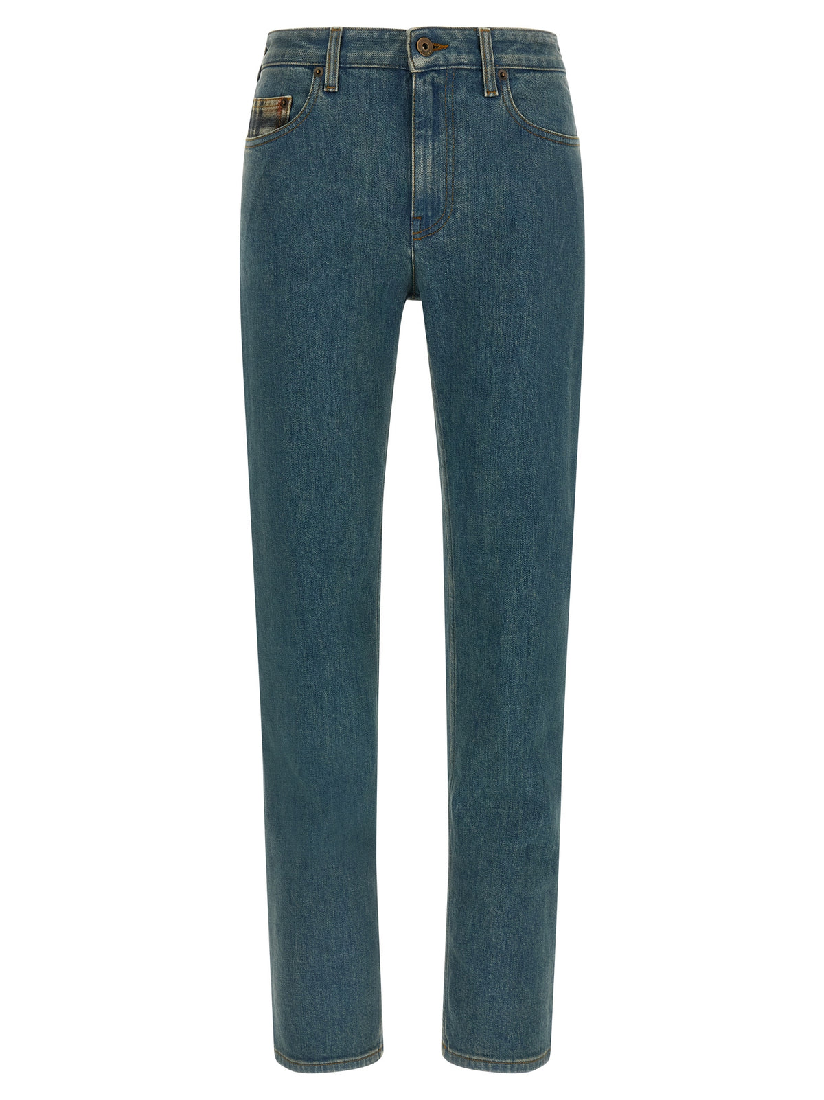 Burberry Blaue Jeans aus Baumwolle im geraden Schnitt