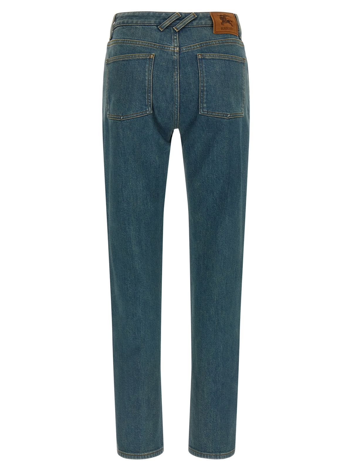 Burberry Blaue Jeans aus Baumwolle im geraden Schnitt