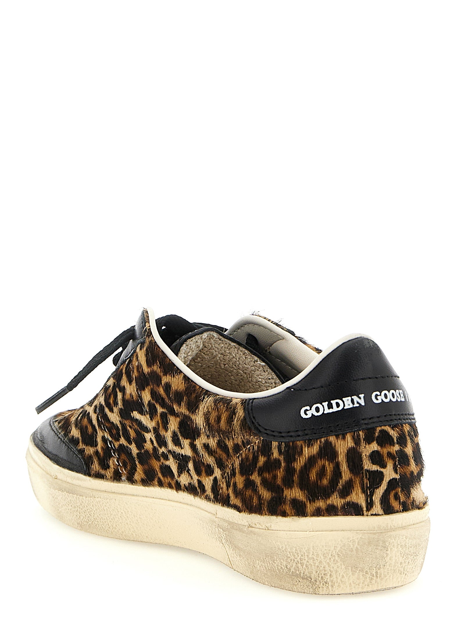 Golden Goose Mehrfarbige Low-Top-Sneaker aus Rindsleder