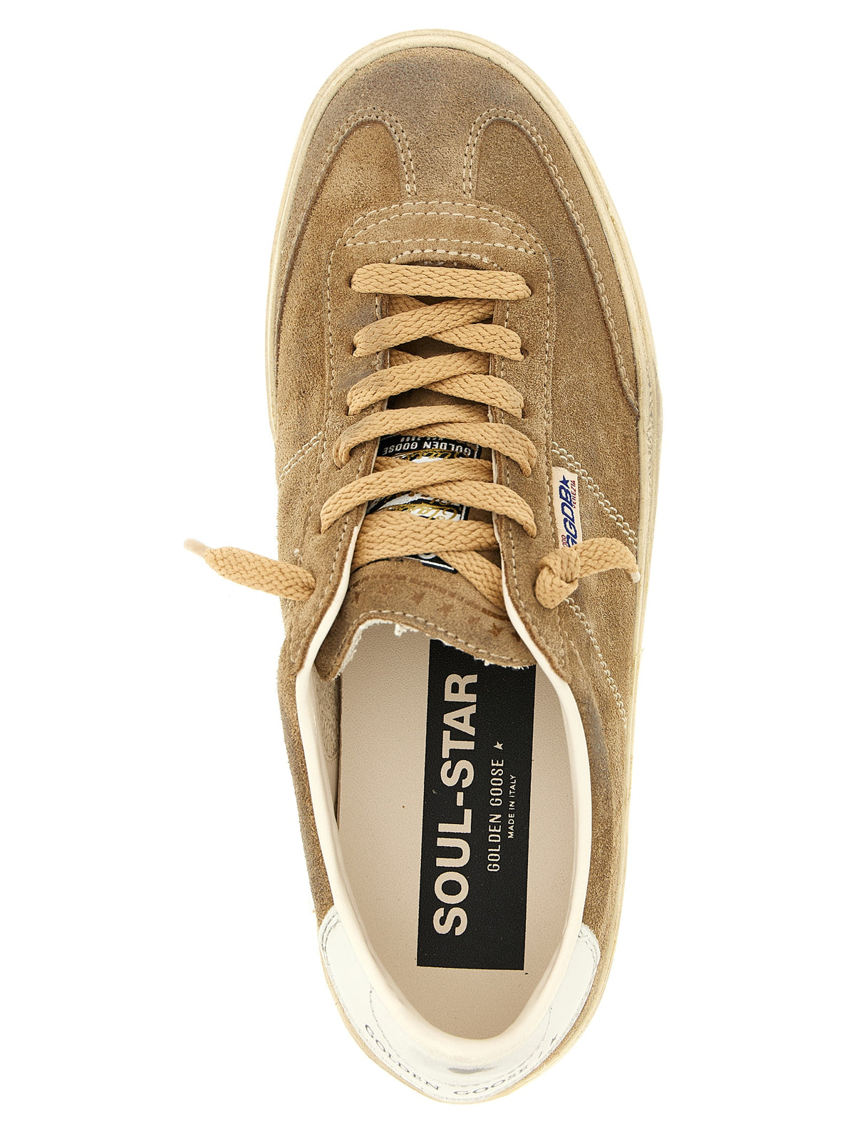 Golden Goose Sneakers aus braunem Rindsleder, Low-Top