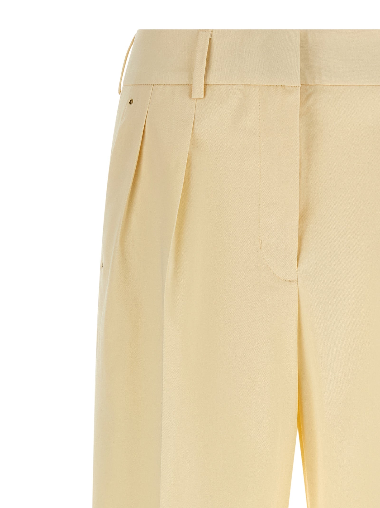 Moncler Beige Baumwoll-Anzughose
