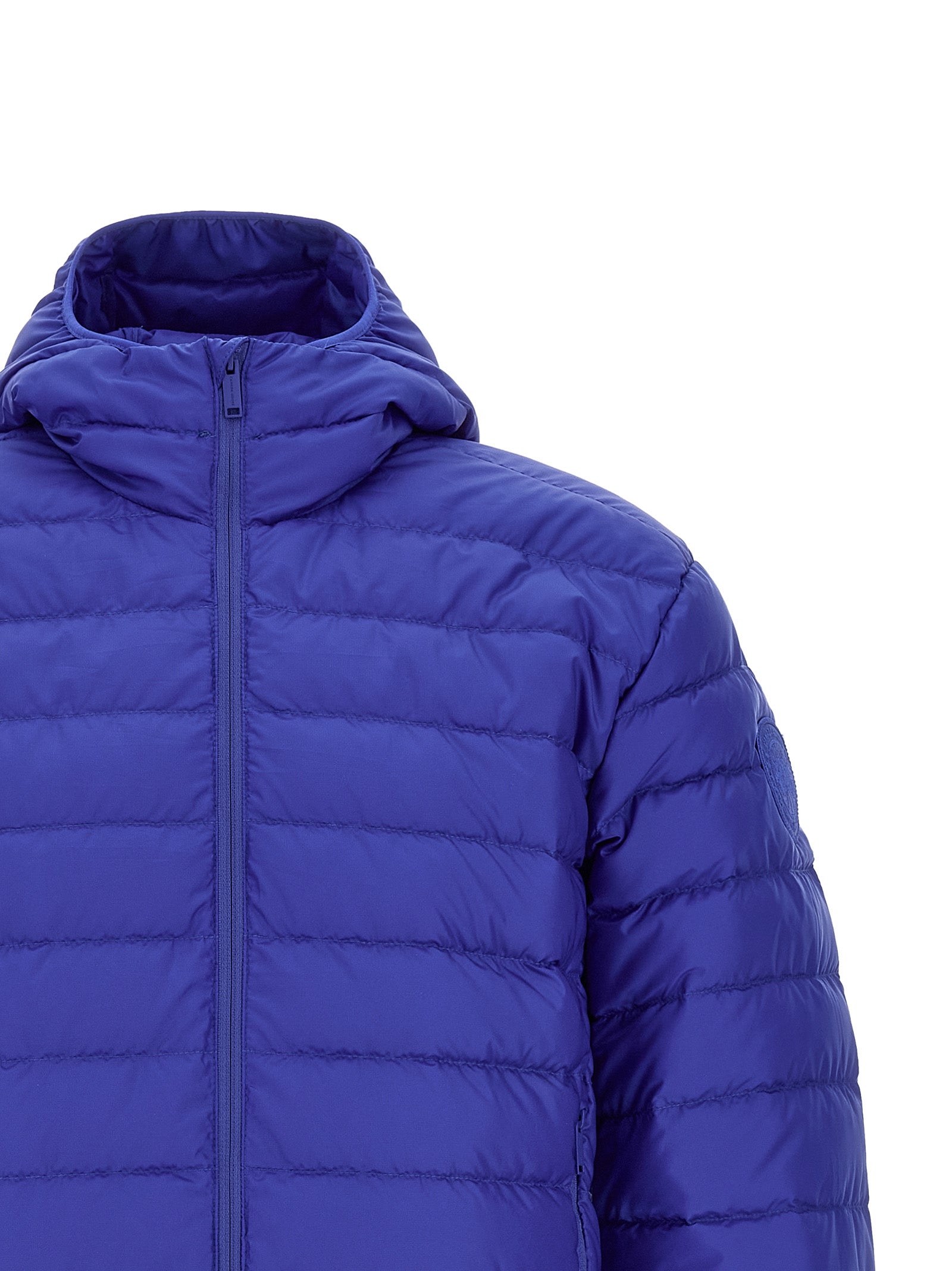 Canada Goose Blaue Polyamid-Jacke in voller Länge