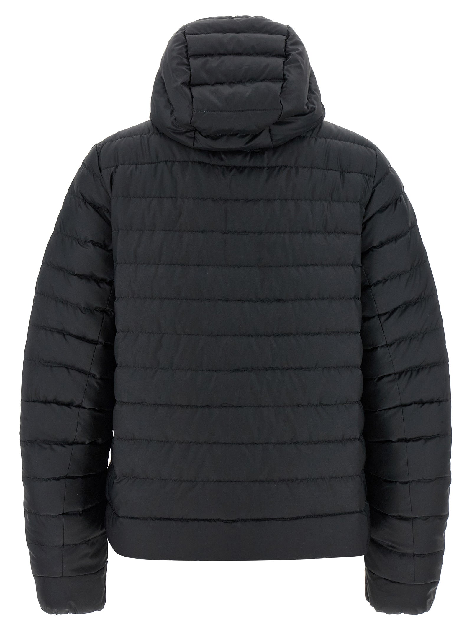 Canada Goose Schwarze Polyamid-Jacke in voller Länge