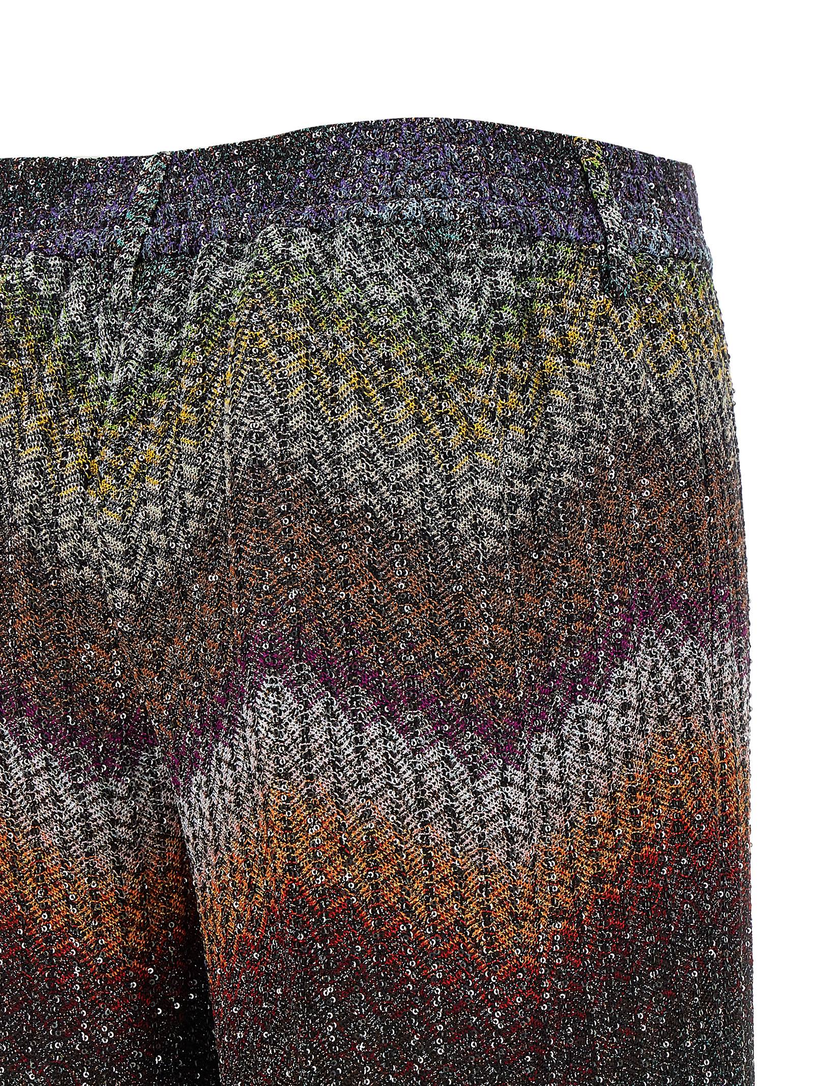 Missoni Mehrfarbige Freizeithose aus Viskose