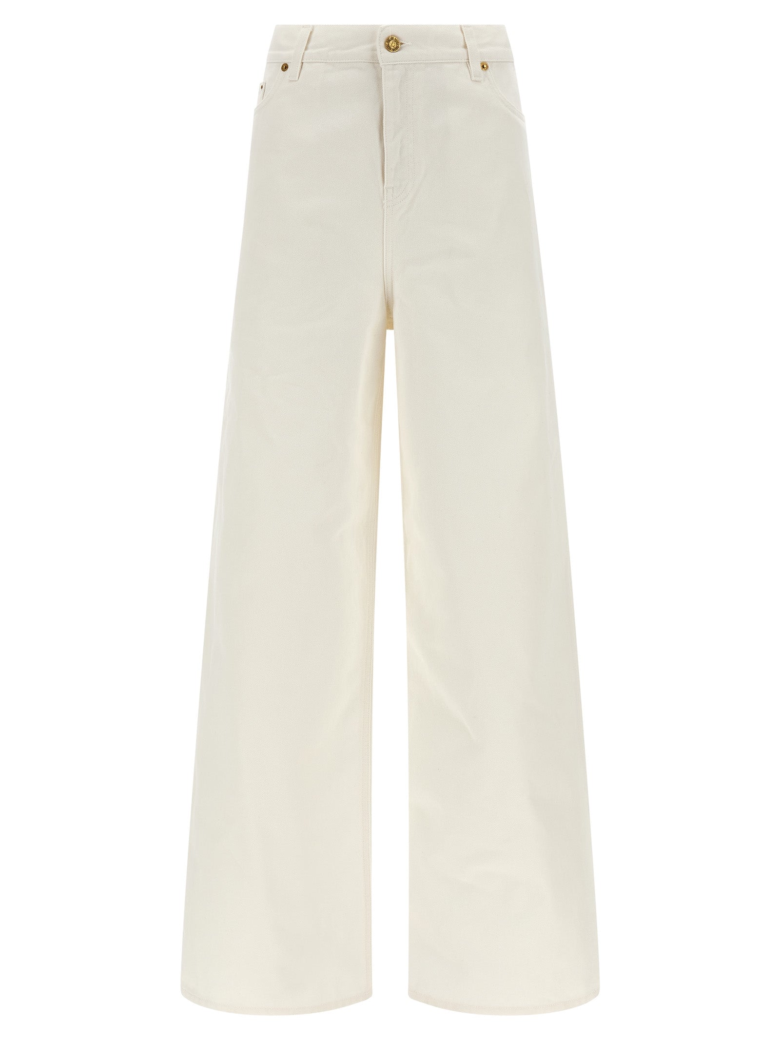 Golden Goose Weiße Boyfriend Jeans aus Baumwolle