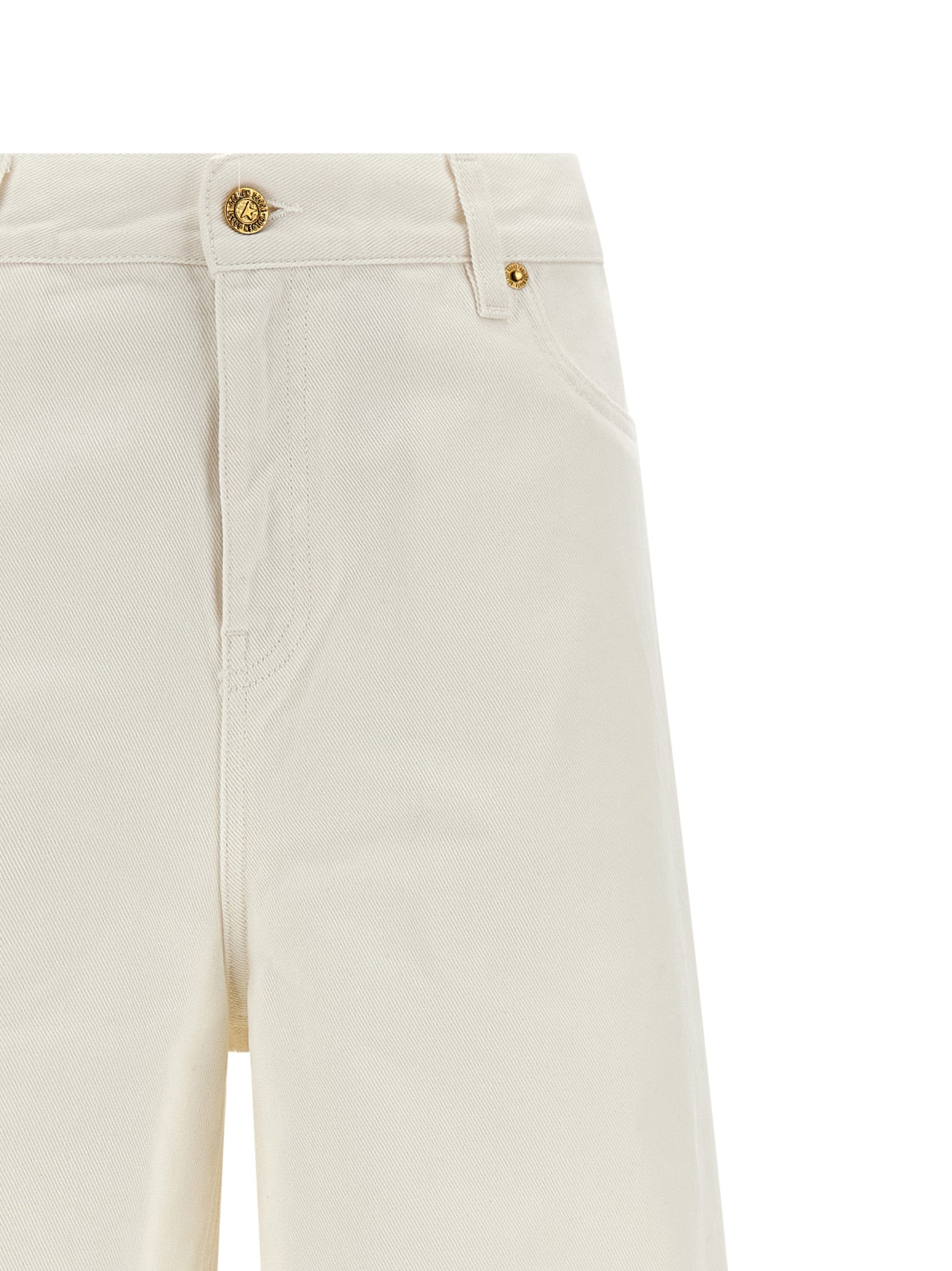 Golden Goose Weiße Boyfriend Jeans aus Baumwolle