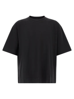 Dries Van Noten Schwarzes Baumwoll-T-Shirt