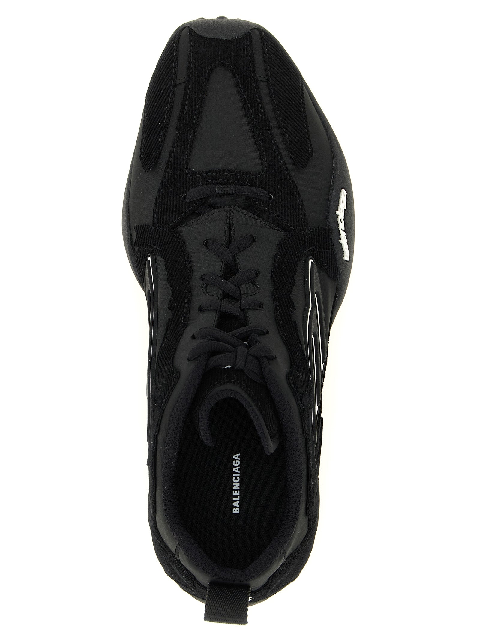 Balenciaga Schwarze Sneaker aus Polyester für sportliche Looks