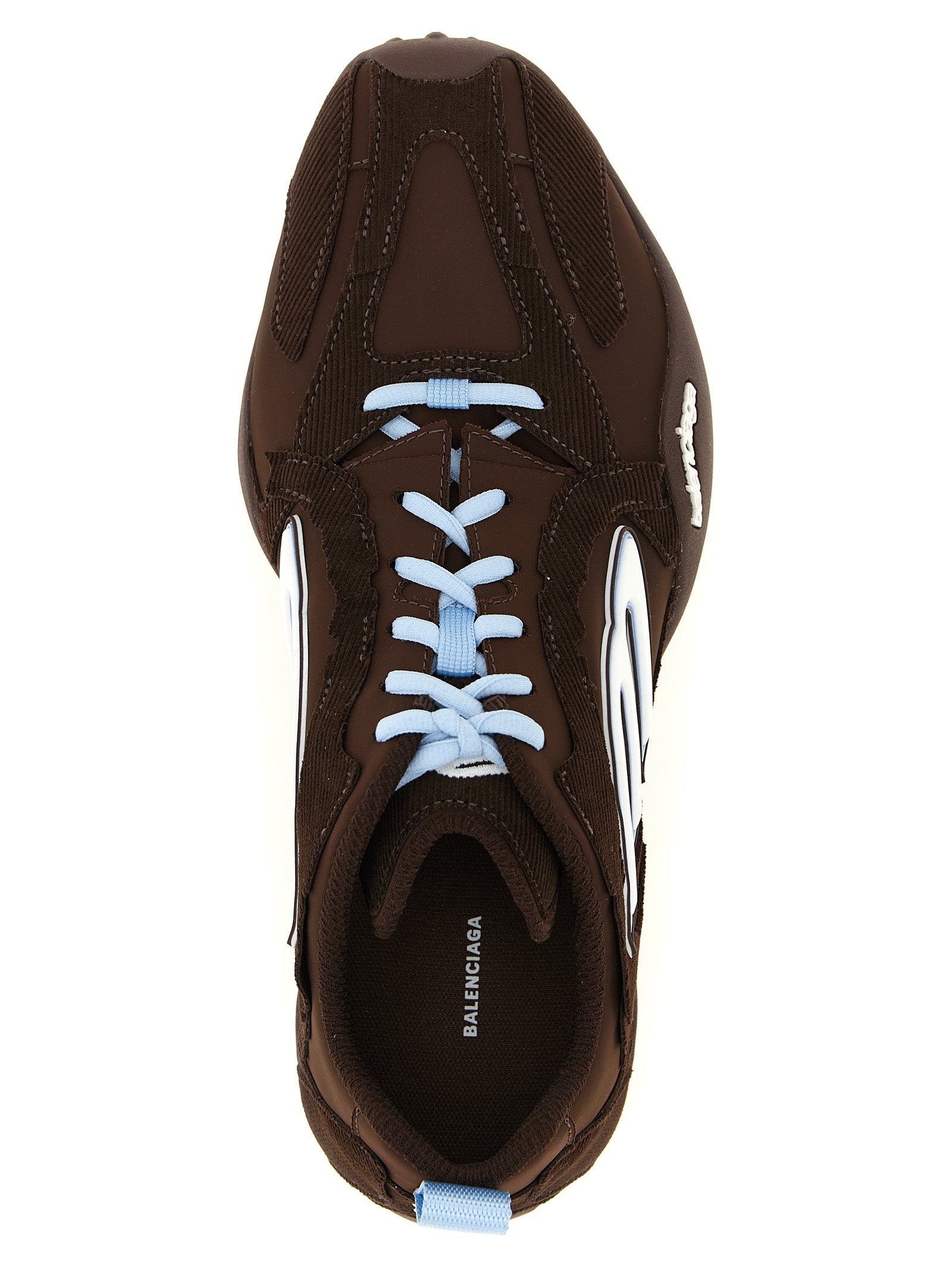 Balenciaga Braune Sportschuhe aus Polyester