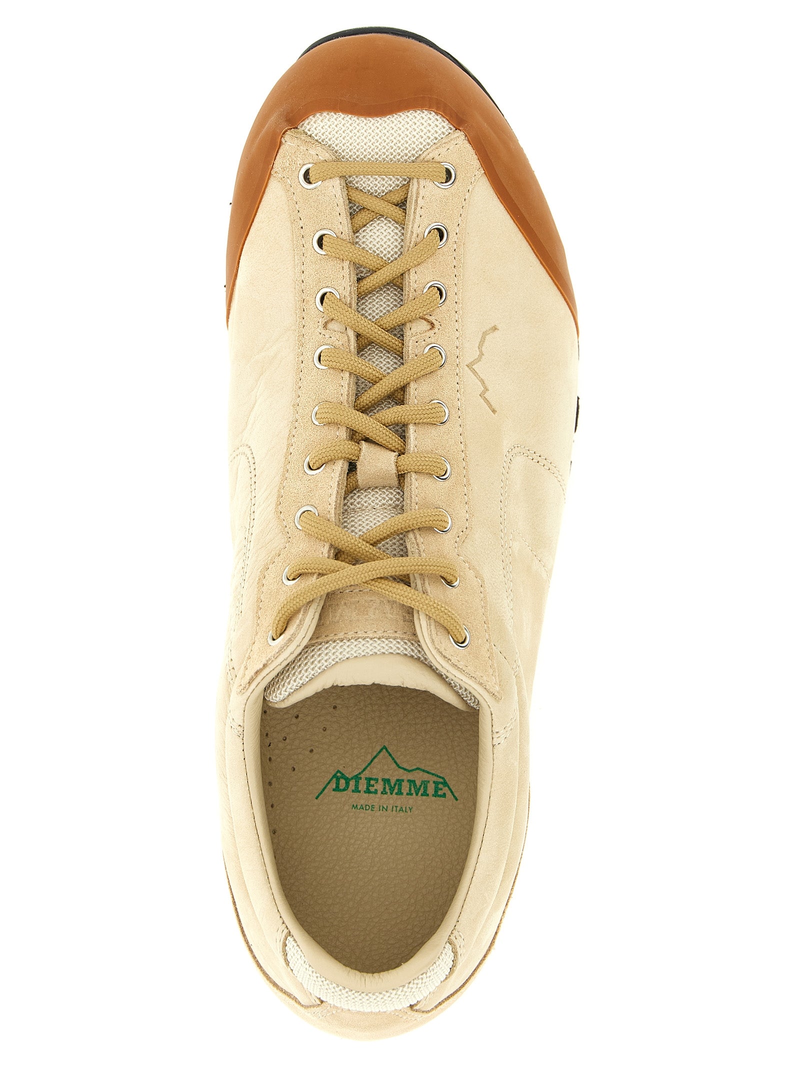 Diemme Beige Leder Athletic Sneaker