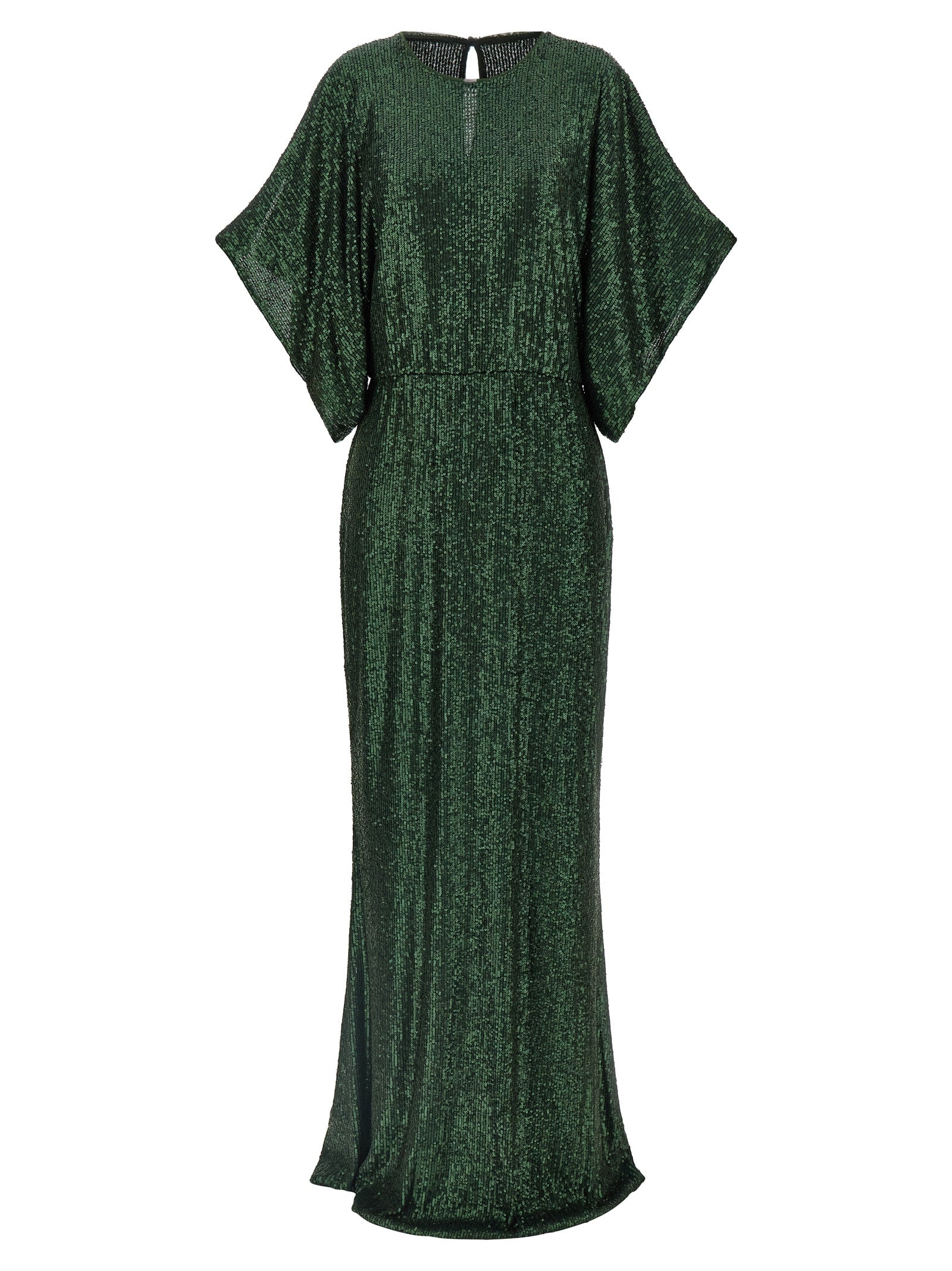 Norma Kamali Zweifarbige Polyester-Maxikleid