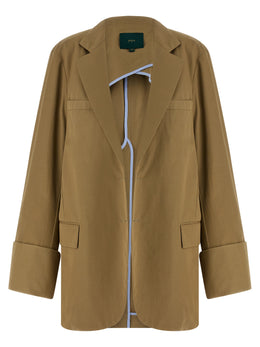 MAISON JEJIA Beige Baumwollblazer