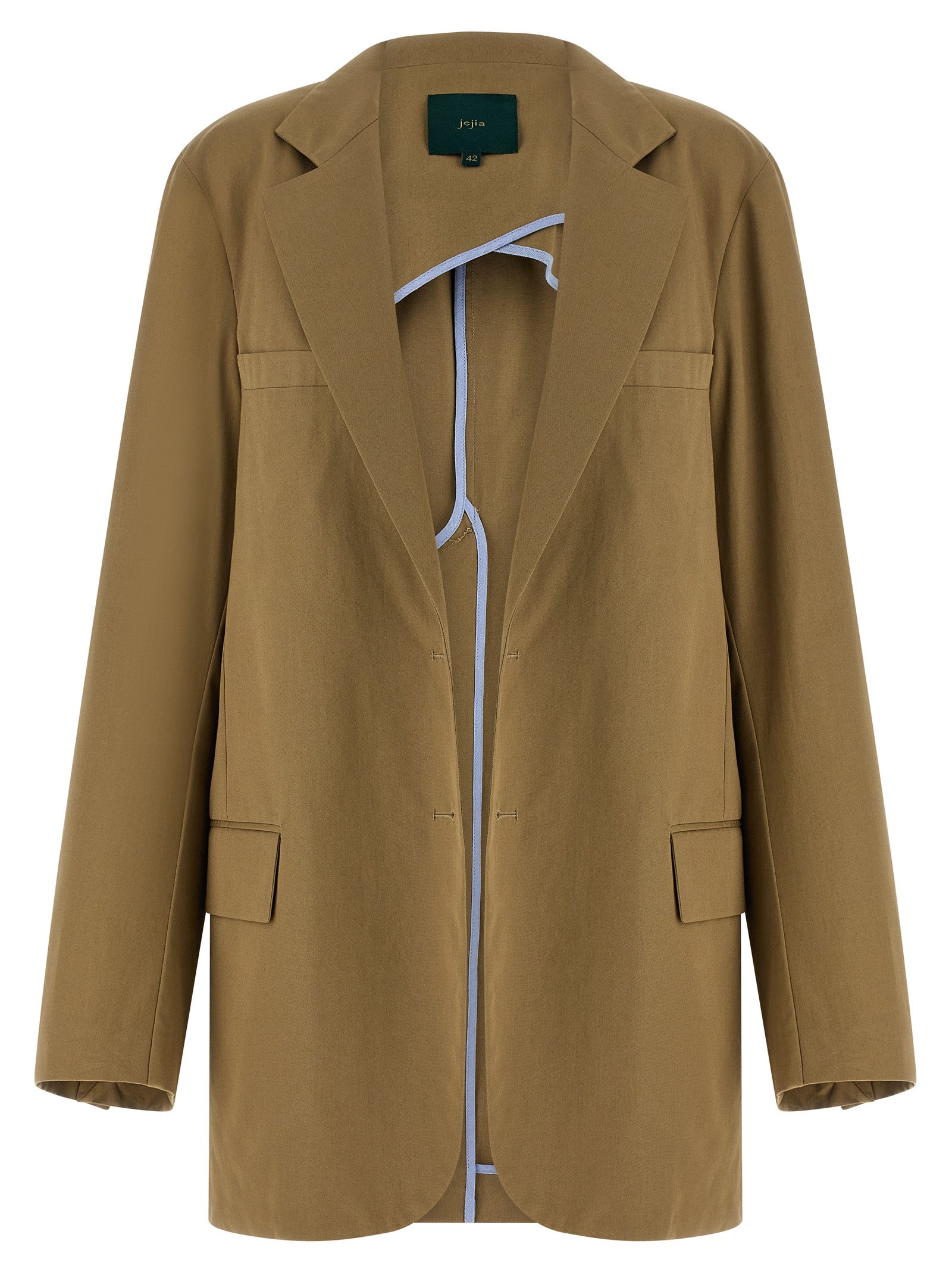 MAISON JEJIA Beige Baumwollblazer