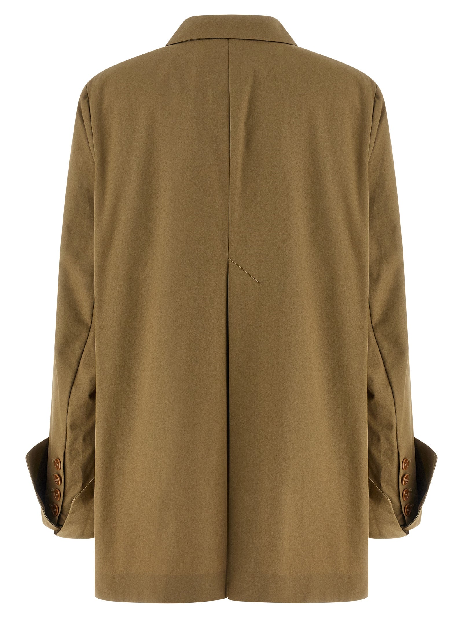 MAISON JEJIA Beige Baumwollblazer