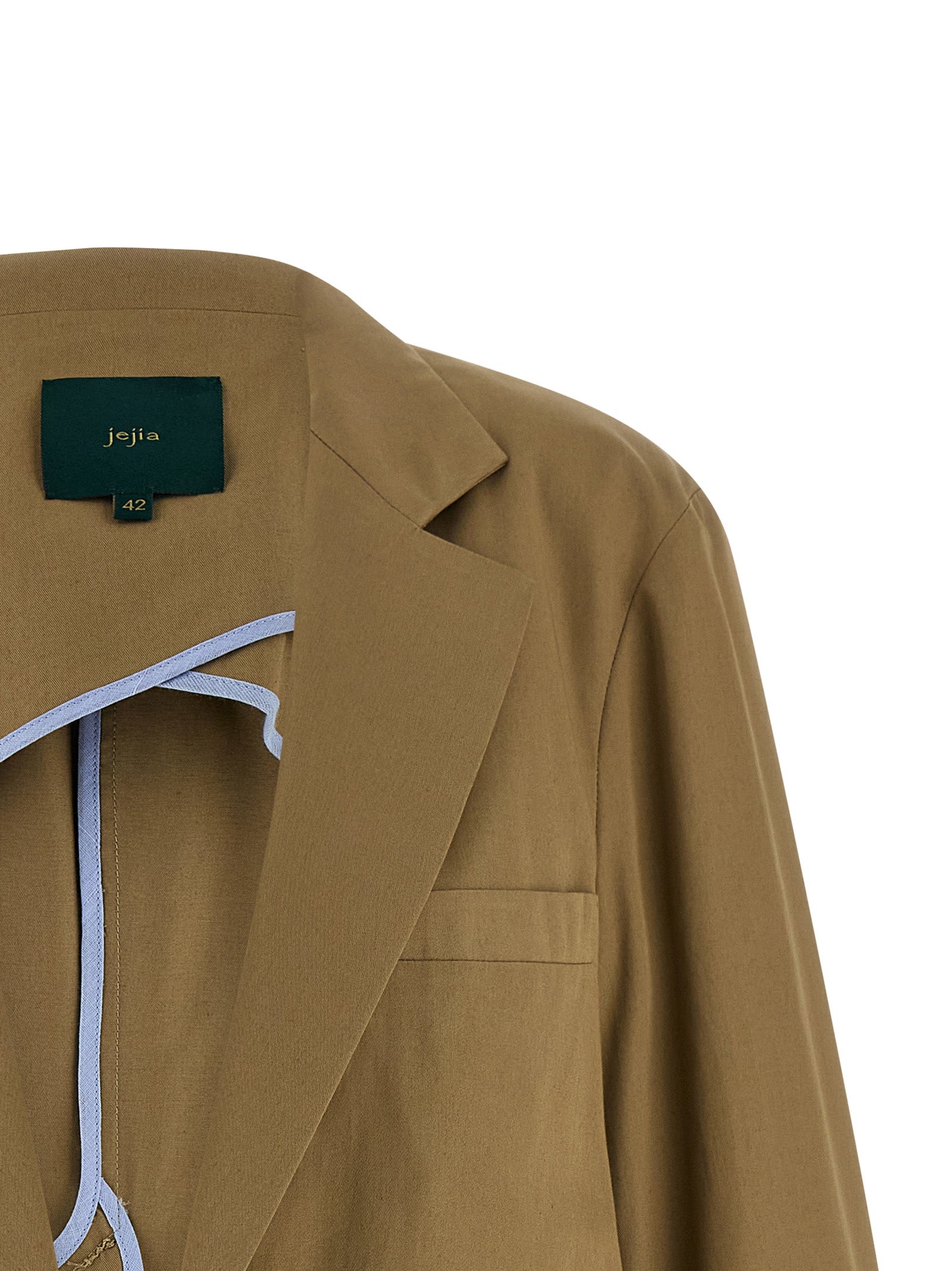 MAISON JEJIA Beige Baumwollblazer