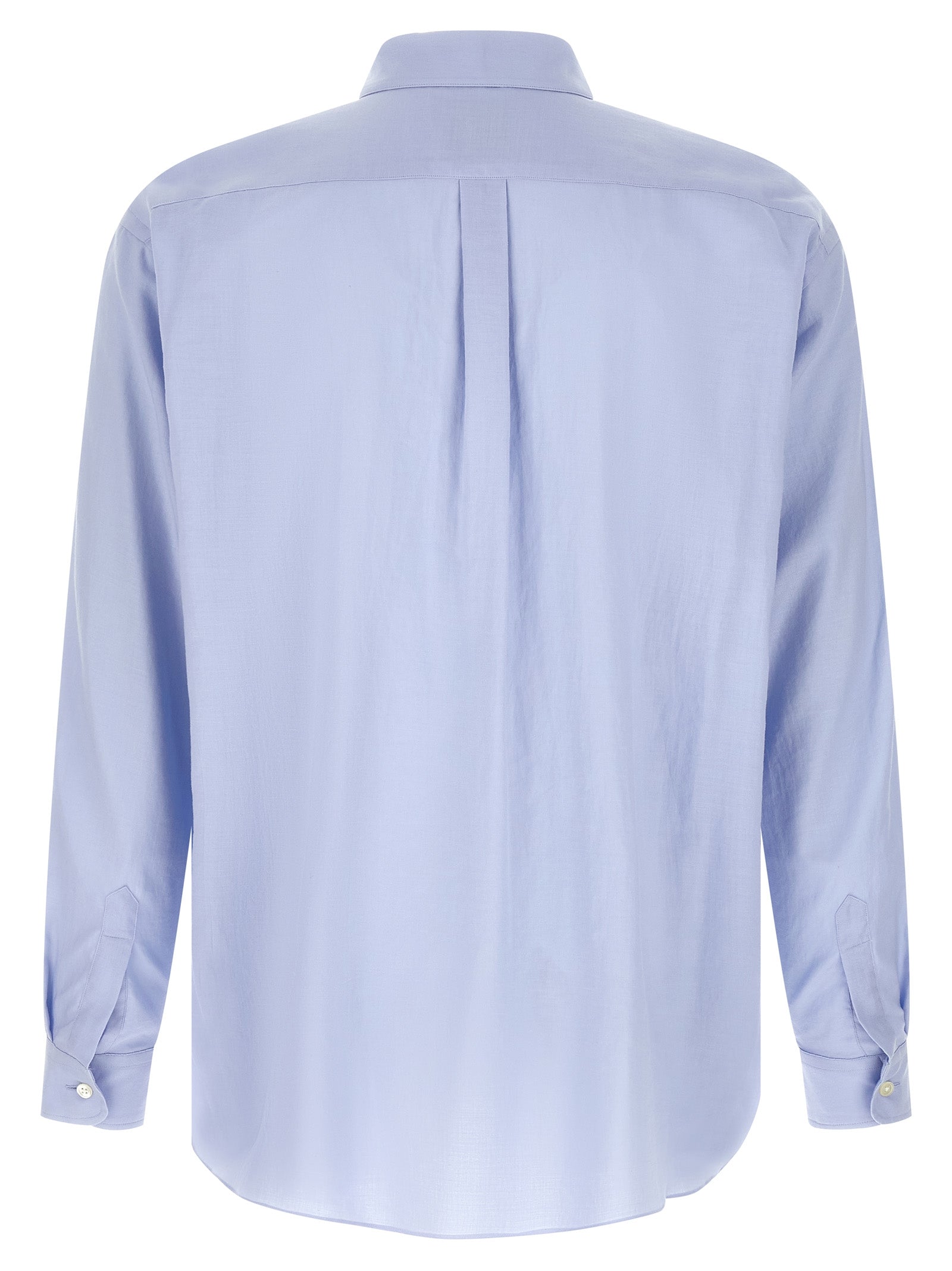SSSTEIN Blaue Baumwollbluse