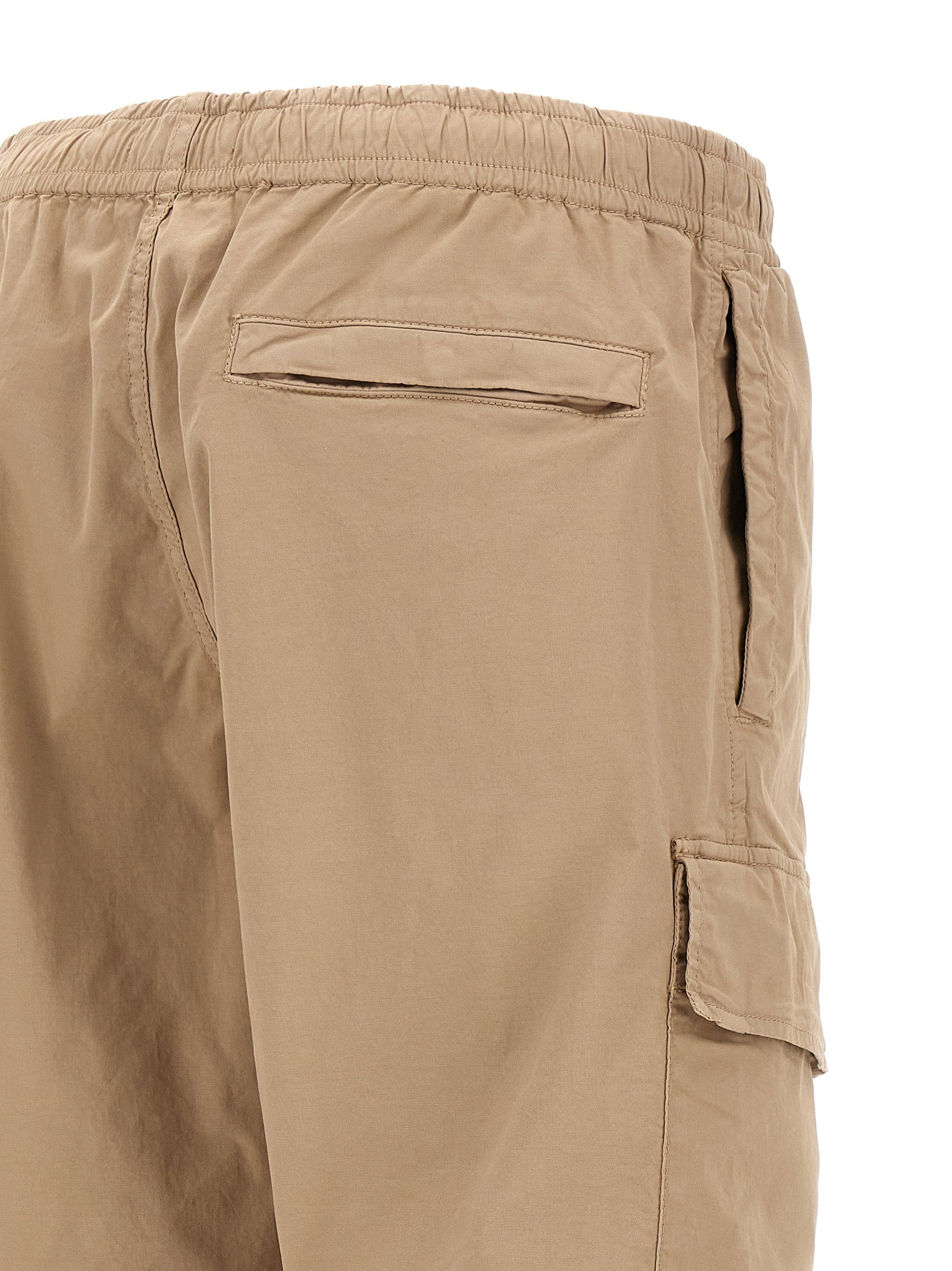 Stone Island Beige Baumwoll-Cargo-Hose