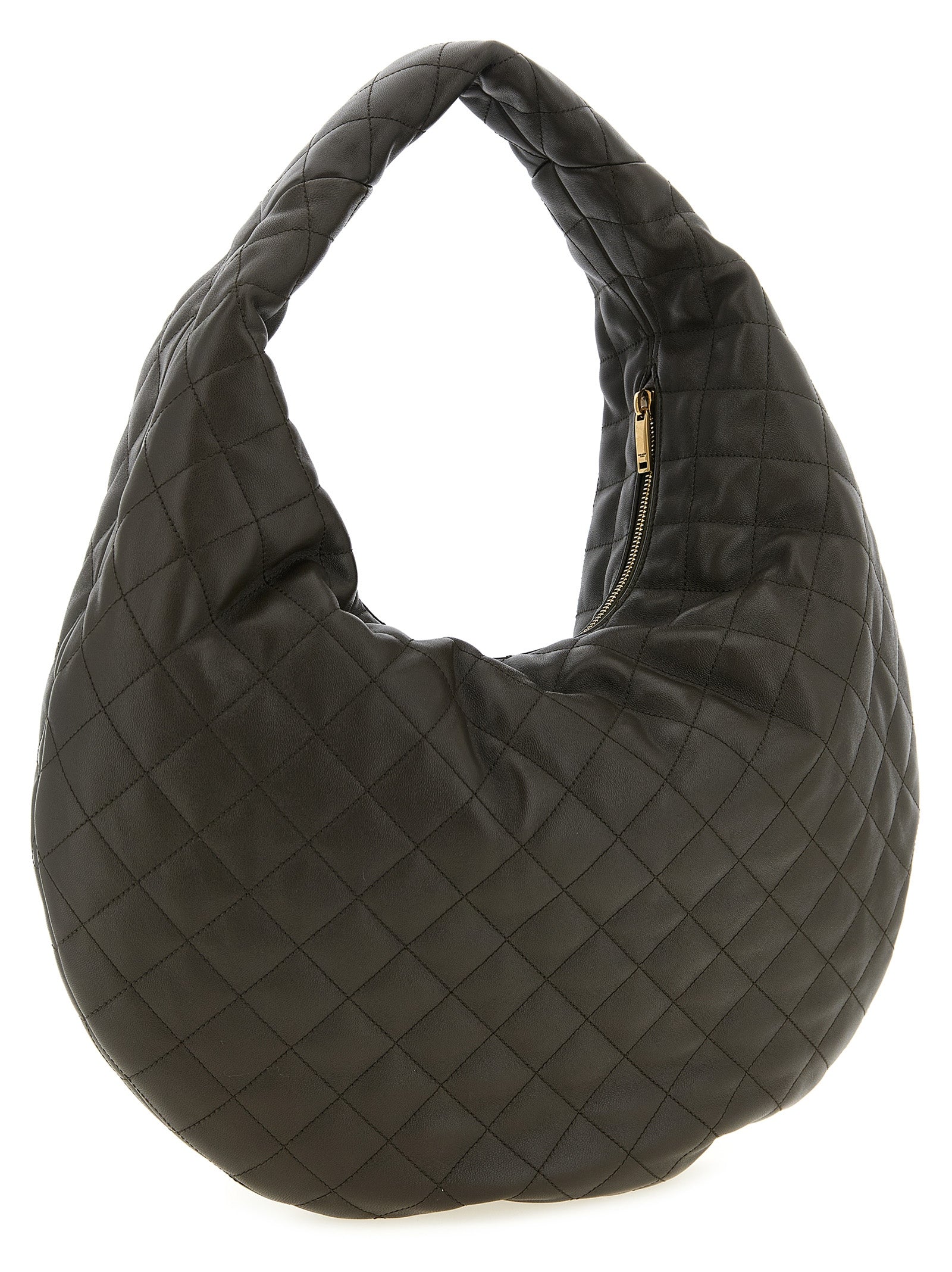 Saint Laurent Schultertasche aus braunem Lammleder