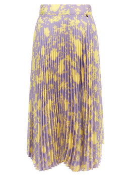 CATALINA Lila Midirock aus recyceltem Polyester