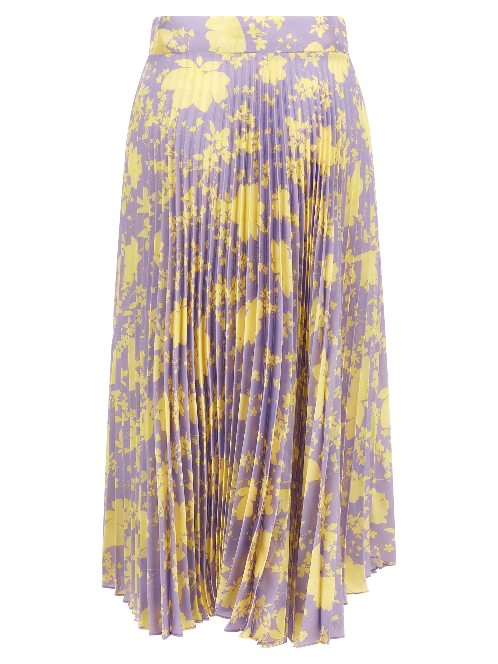 CATALINA Lila Midirock aus recyceltem Polyester