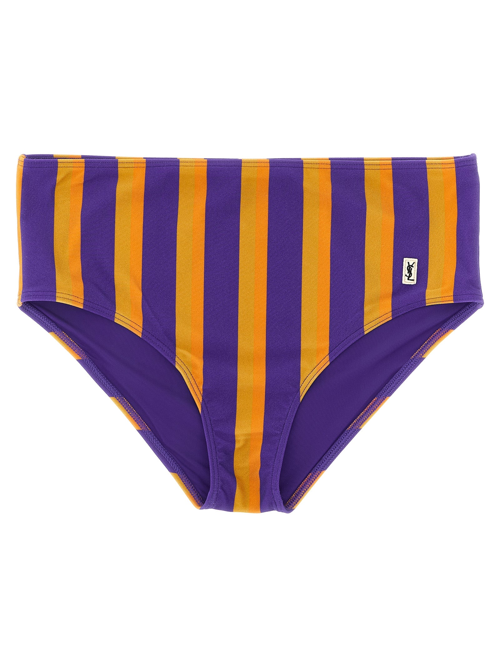 Saint Laurent Mehrfarbige Badehose aus Polyamid