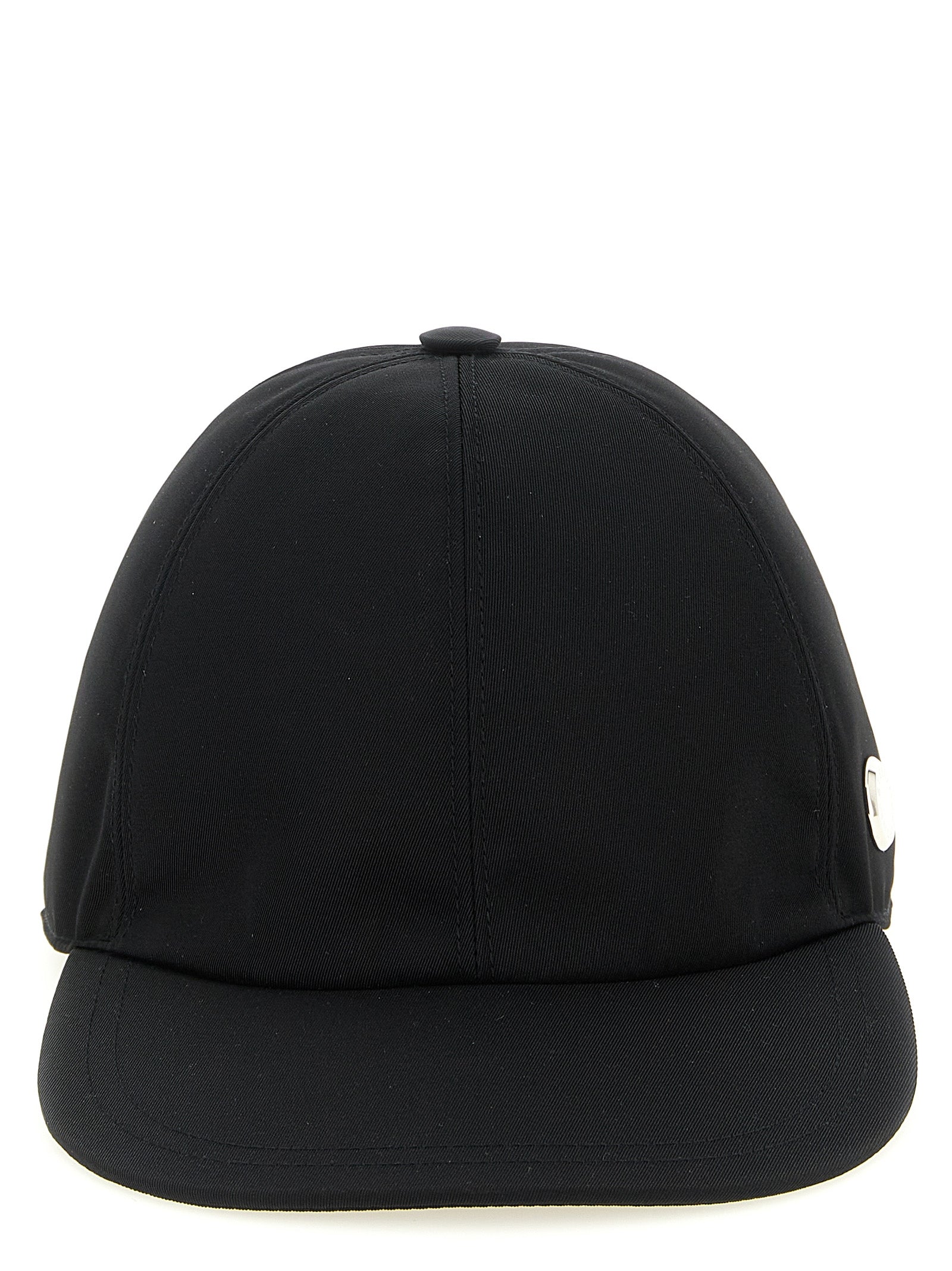 Stella McCartney Schwarze Baumwollkappe (Baseball Cap)