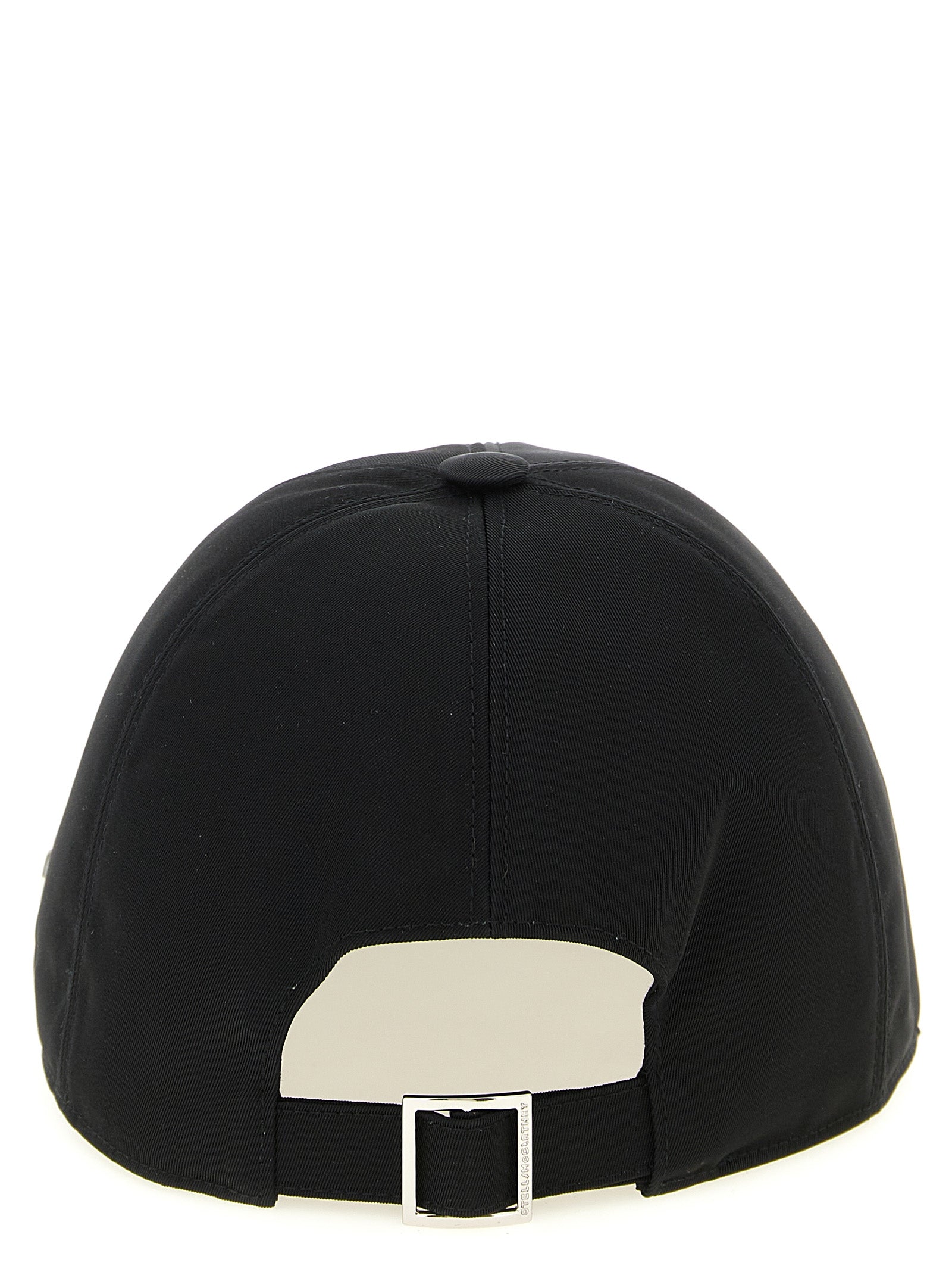 Stella McCartney Schwarze Baumwollkappe (Baseball Cap)
