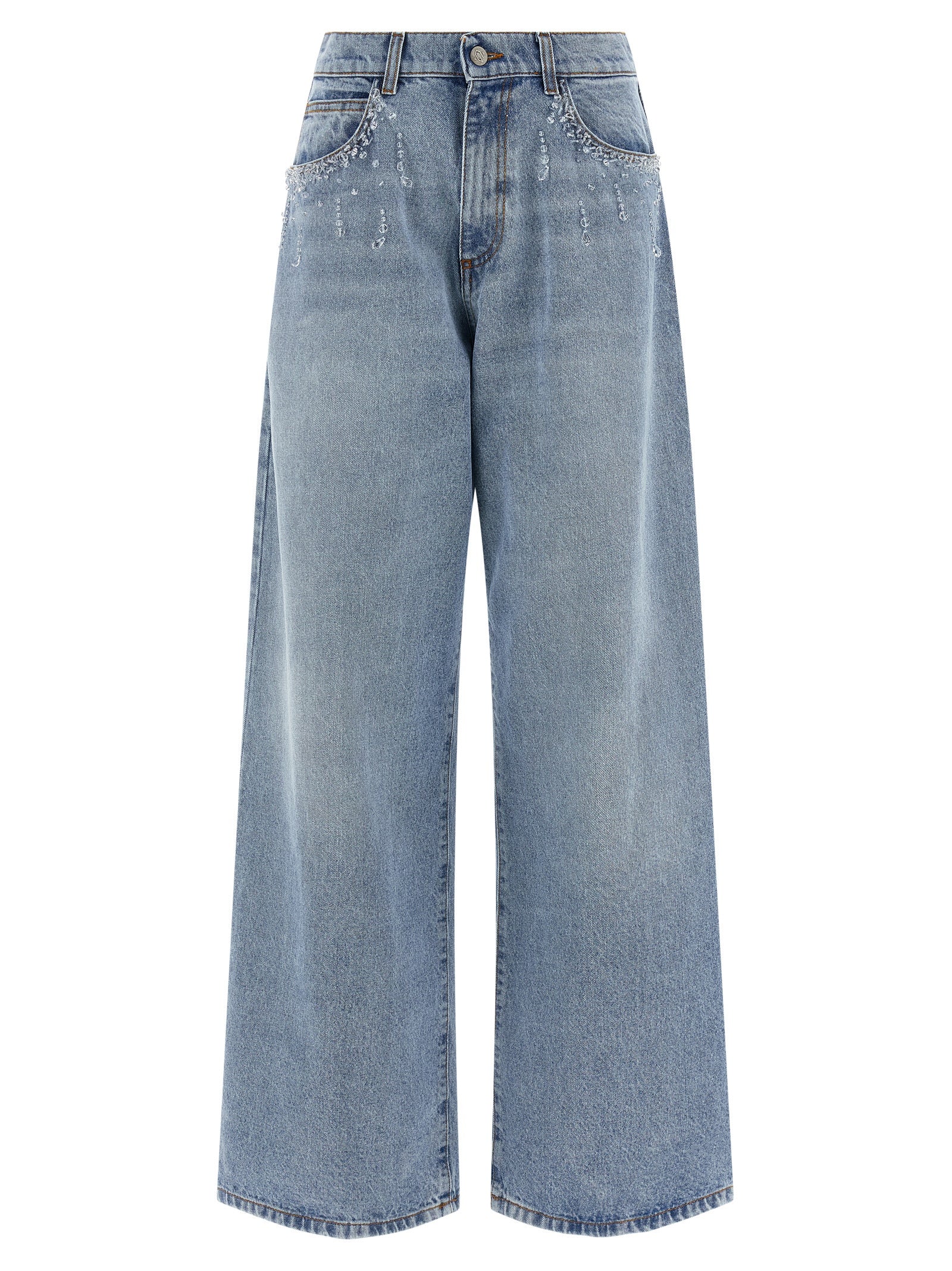 Giuseppe Di Morabito Blaue Baumwolljeans Denim