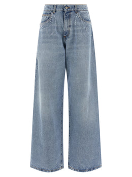 Giuseppe Di Morabito Blaue Baumwolljeans Denim