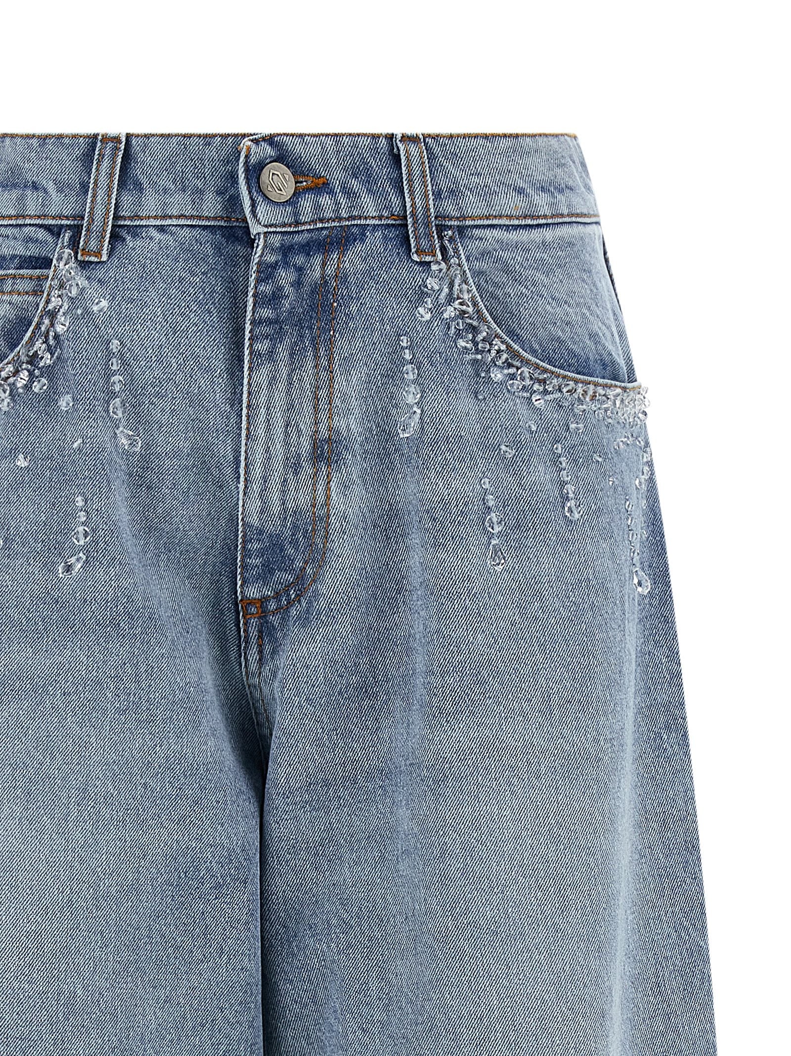 Giuseppe Di Morabito Blaue Baumwolljeans Denim