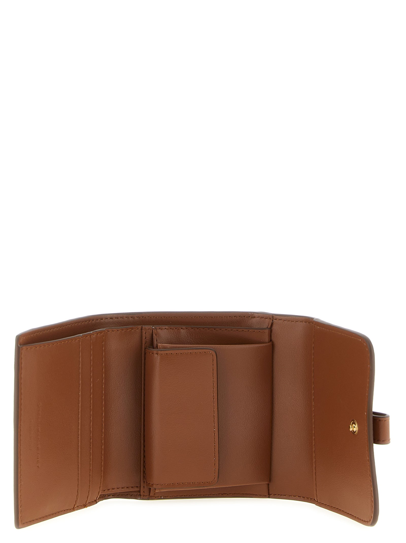 Stella McCartney Brauner Polyamid-Kartenhalter
