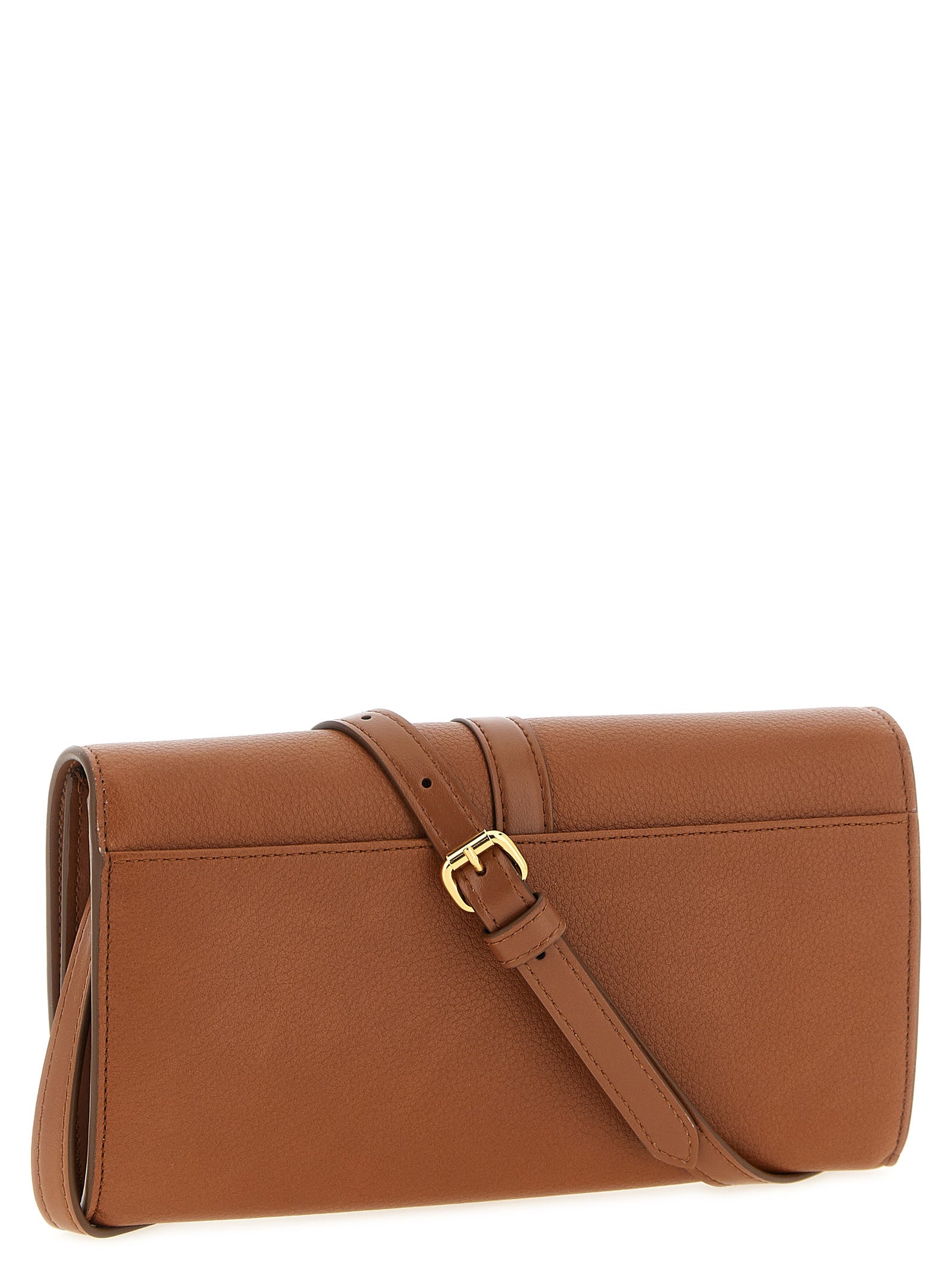Stella McCartney Brauner Polyamid-Kartenhalter