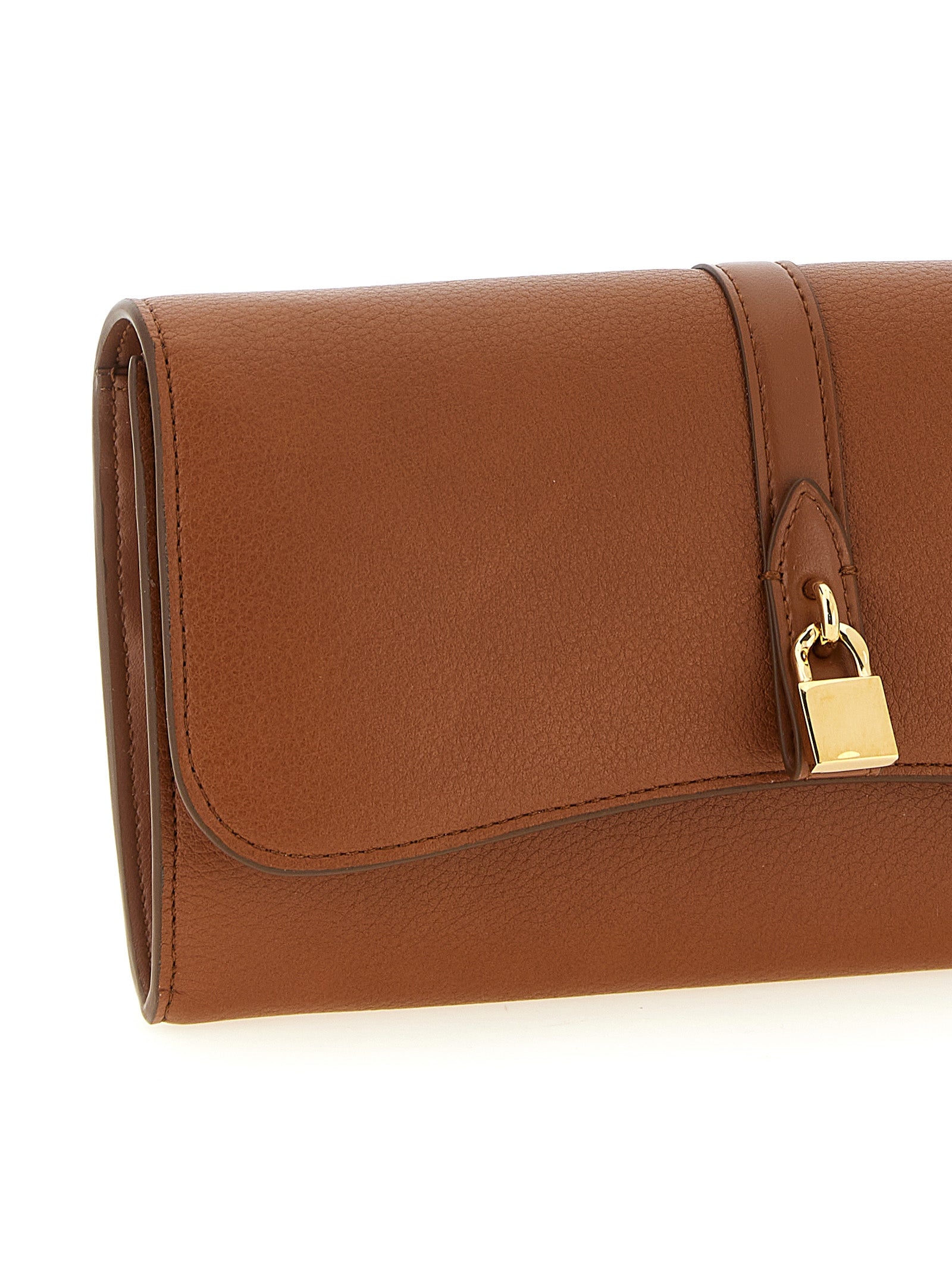 Stella McCartney Brauner Polyamid-Kartenhalter