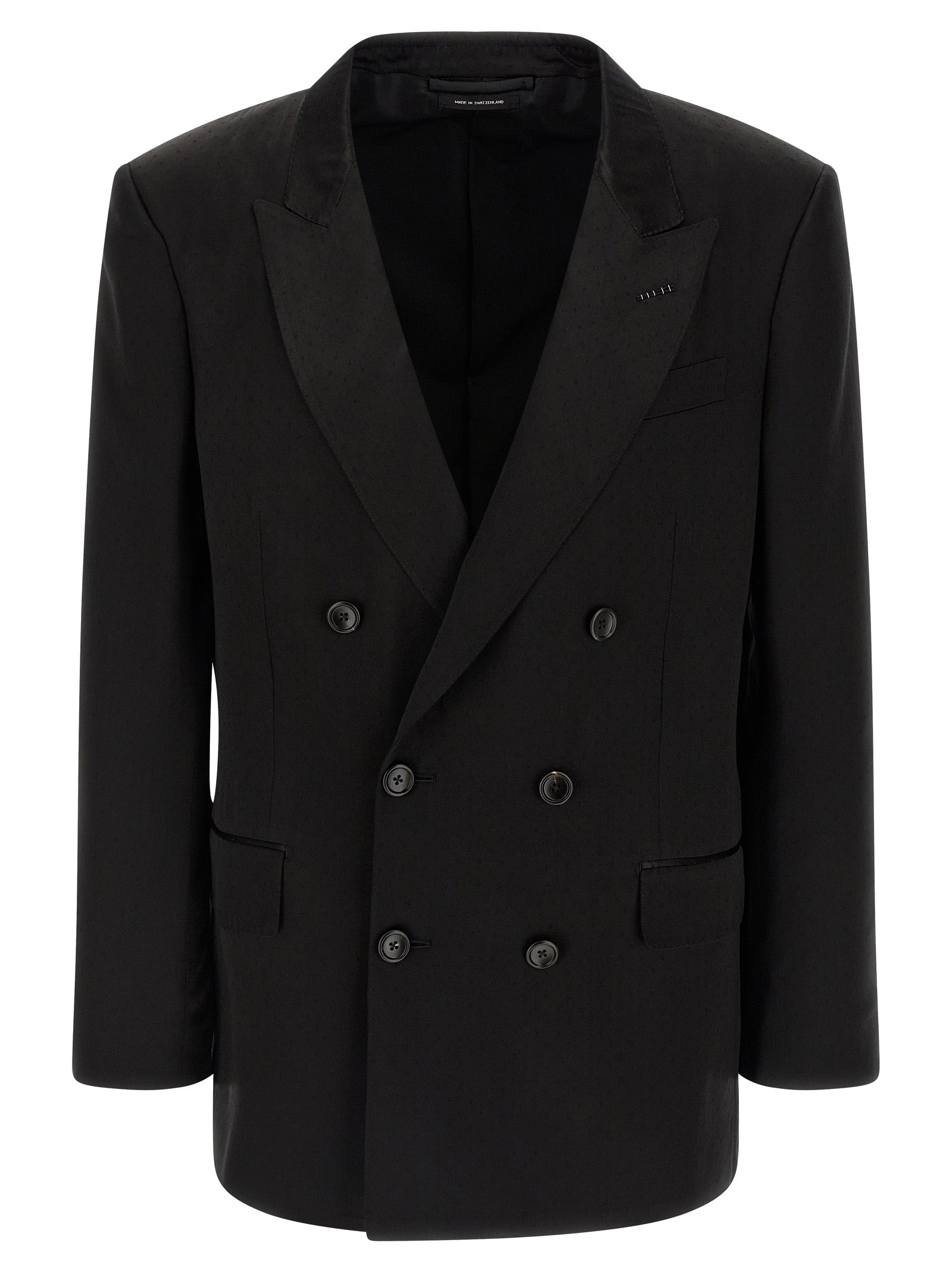 Tom Ford Schwarzer Blazer aus Viskose