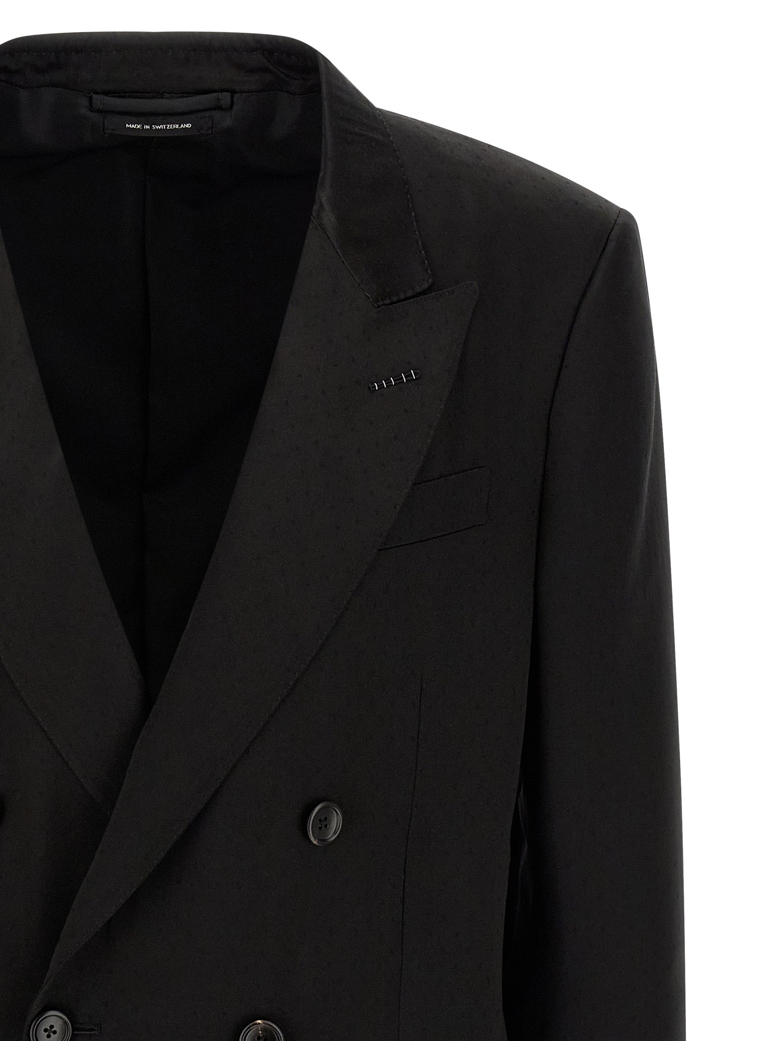 Tom Ford Schwarzer Blazer aus Viskose
