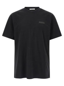 Givenchy Schwarzes Baumwoll-T-Shirt