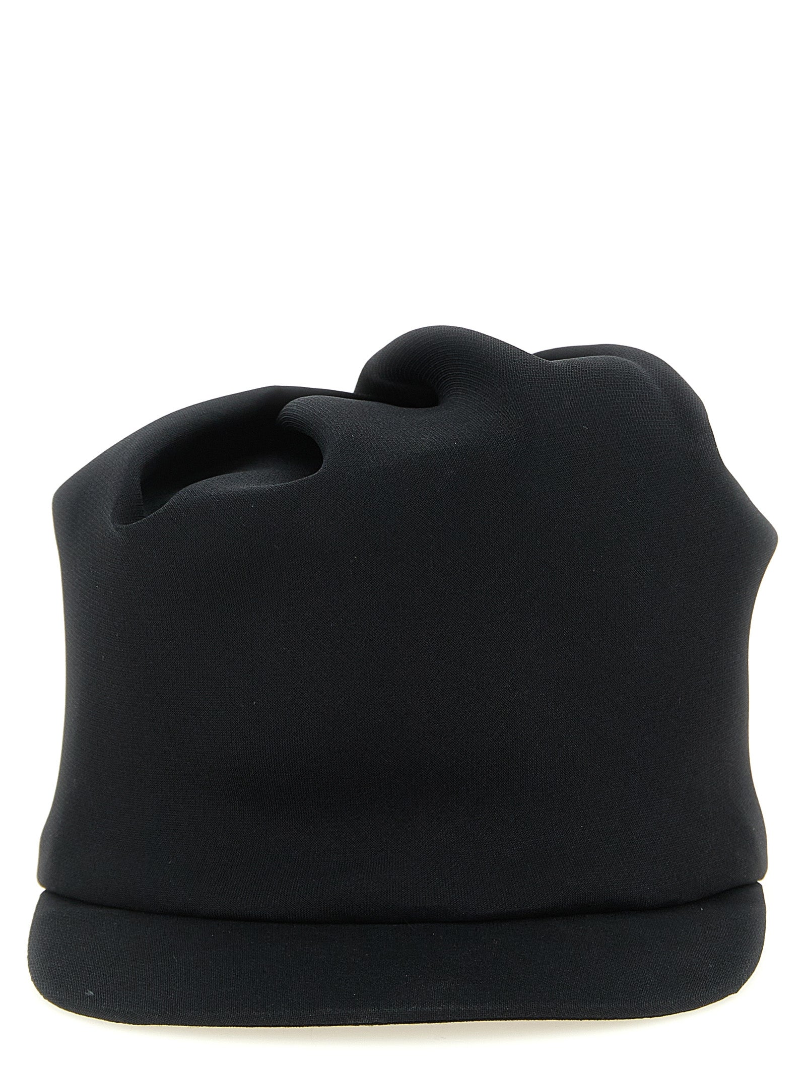 Balenciaga Schwarze Seidenkappe (Baseball Cap)