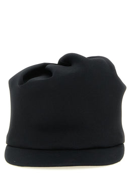 Balenciaga Schwarze Seidenkappe (Baseball Cap)