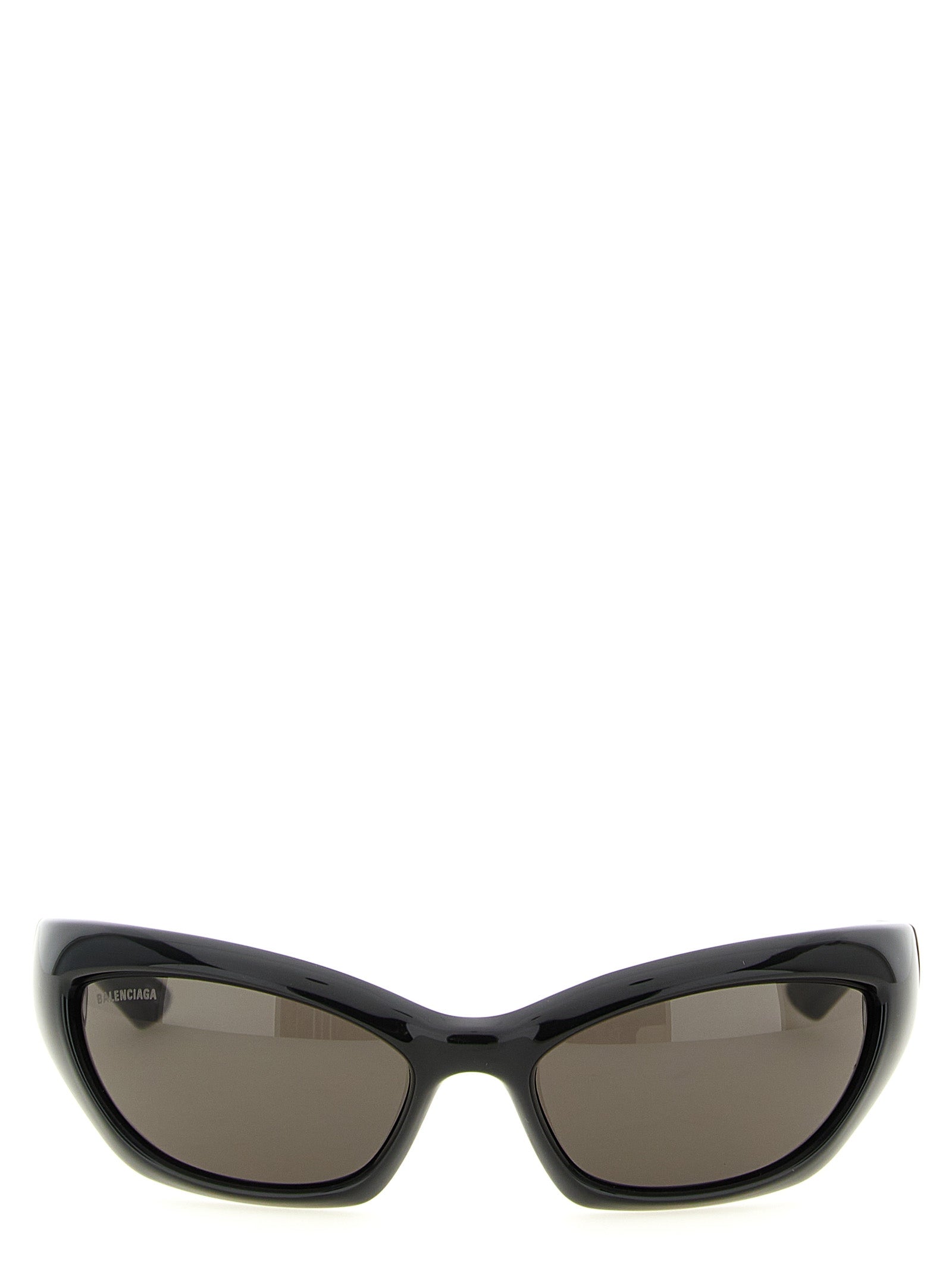 Balenciaga Schwarze Sonnenbrille aus Polyamid