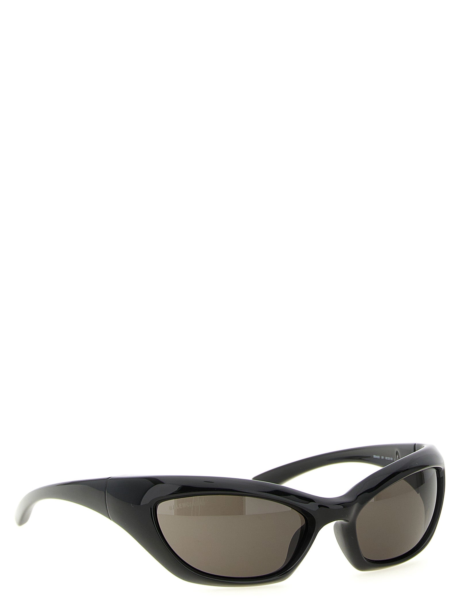 Balenciaga Schwarze Sonnenbrille aus Polyamid