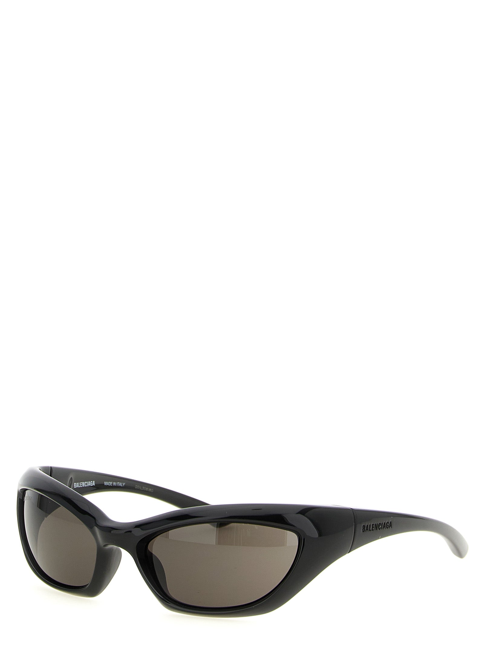 Balenciaga Schwarze Sonnenbrille aus Polyamid