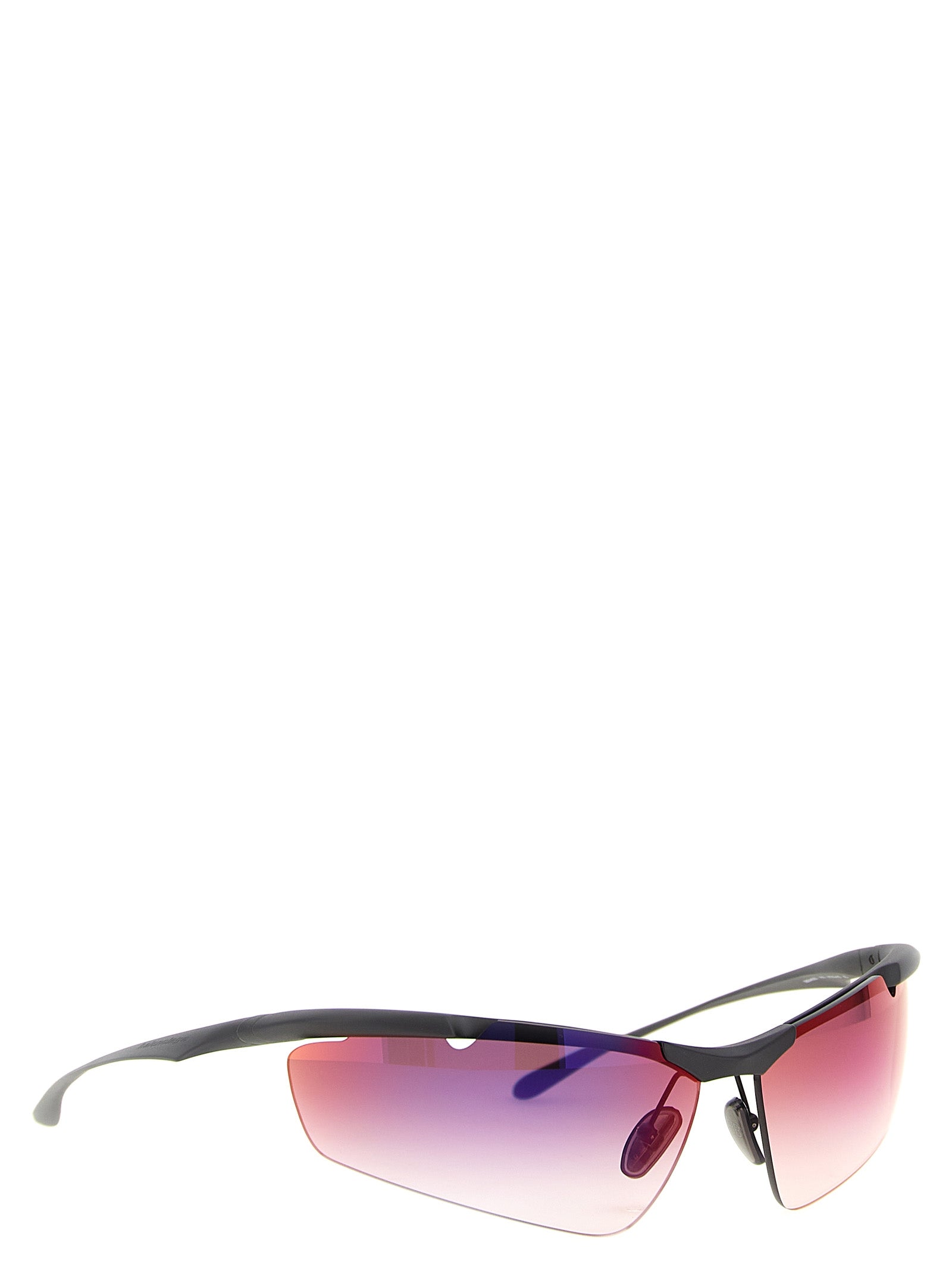 Balenciaga Rote Polyamid-Sonnenbrille