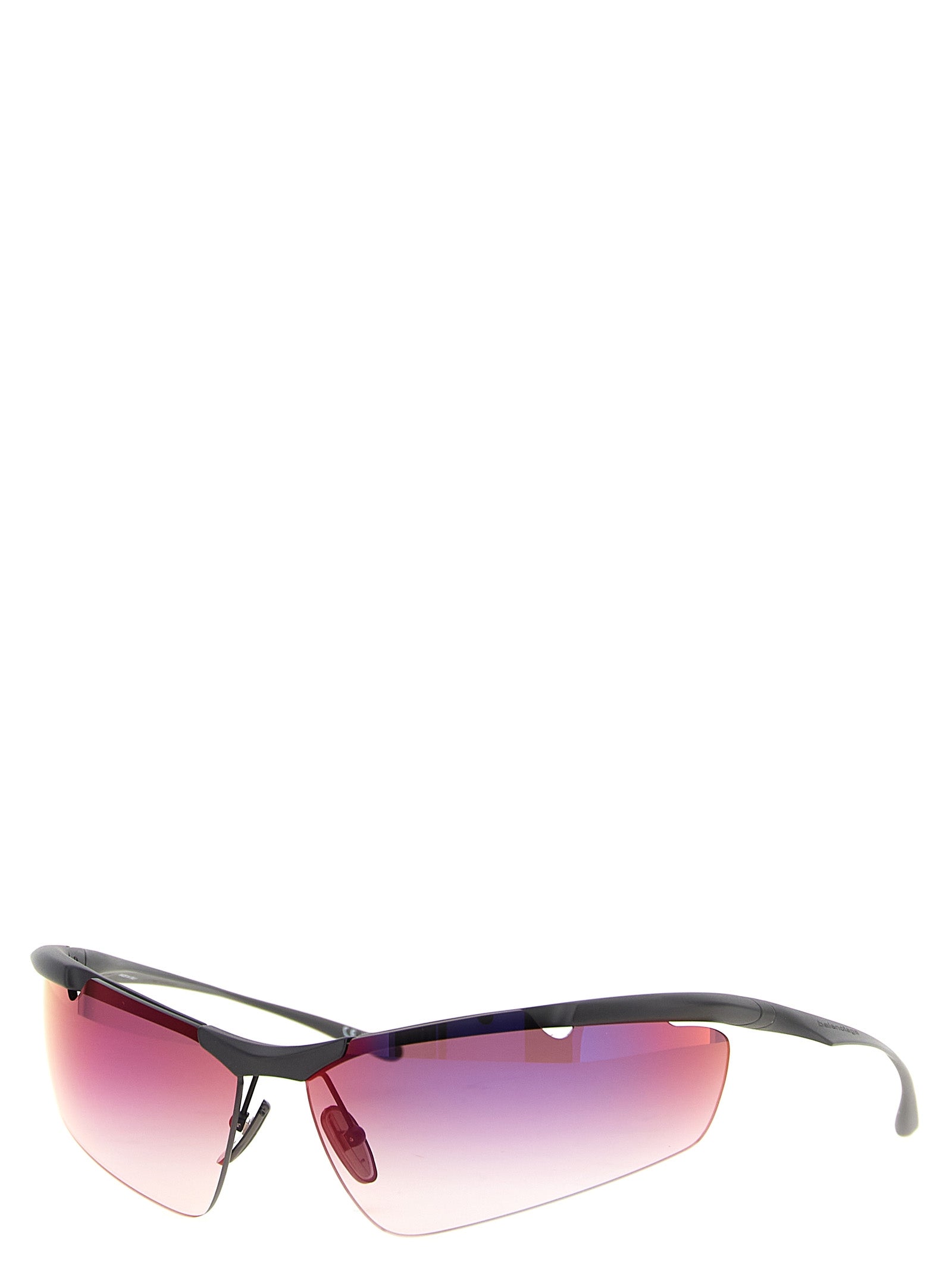 Balenciaga Rote Polyamid-Sonnenbrille