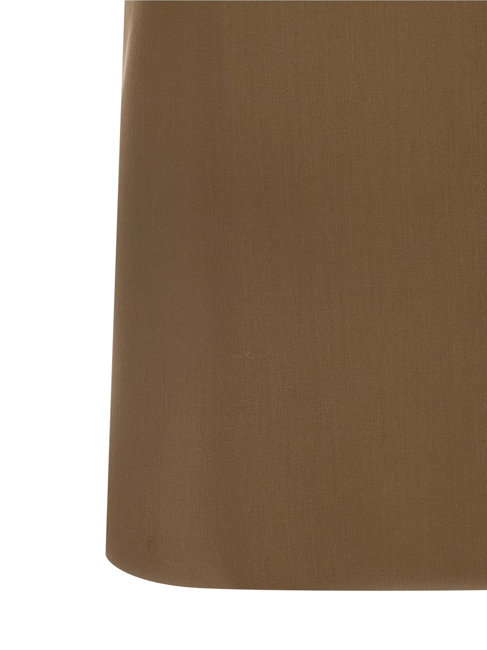 Max Mara Mantel aus reiner Schurwolle in Braun